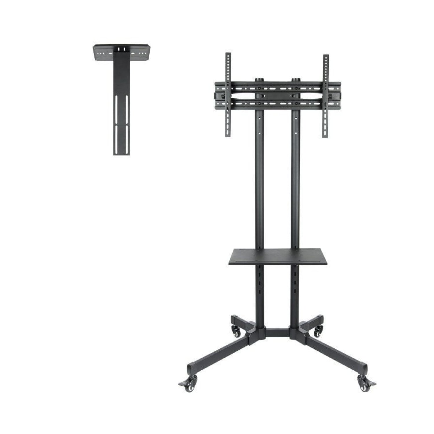 TooQ FS1470M-B · Soporte de Suelo Inclinable · 37-70" · Hasta 50kg