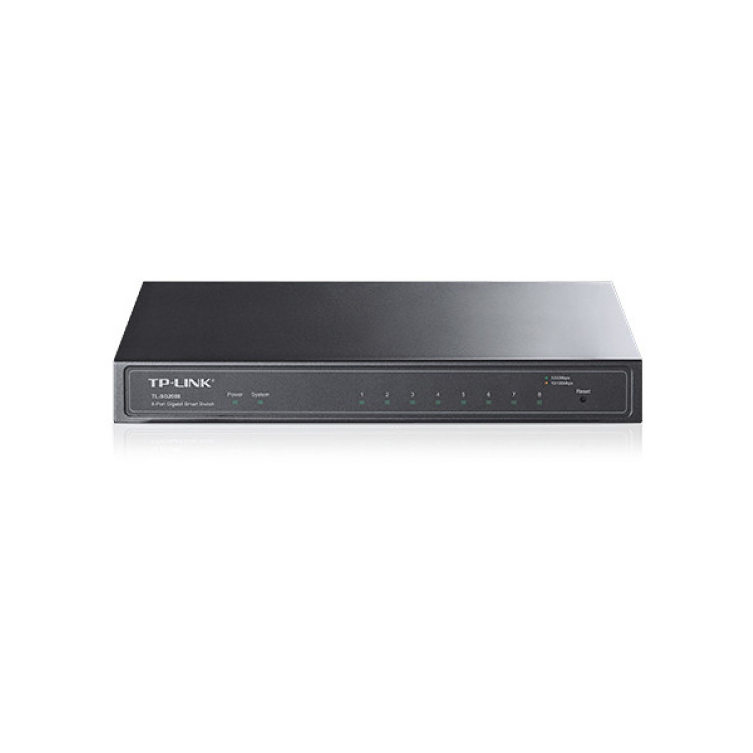 TP-Link TL-SG2008 · Switch Gestionable · 8 Puertos Gigabit · 10/100/1000 Mbps