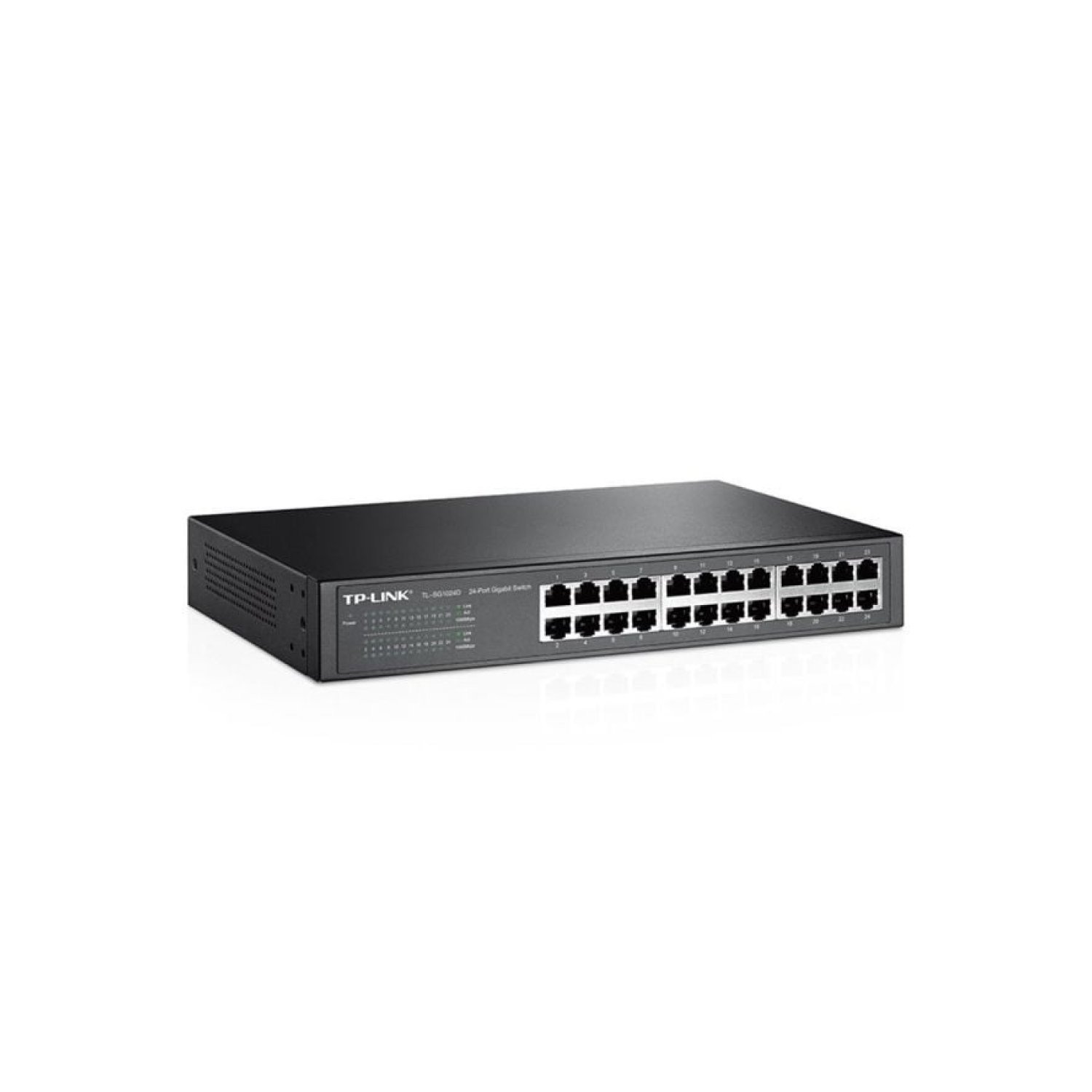 TP-Link TL-SG1024D · Switch 24 Puertos · Gigabit 10/100/1000 · RJ-45