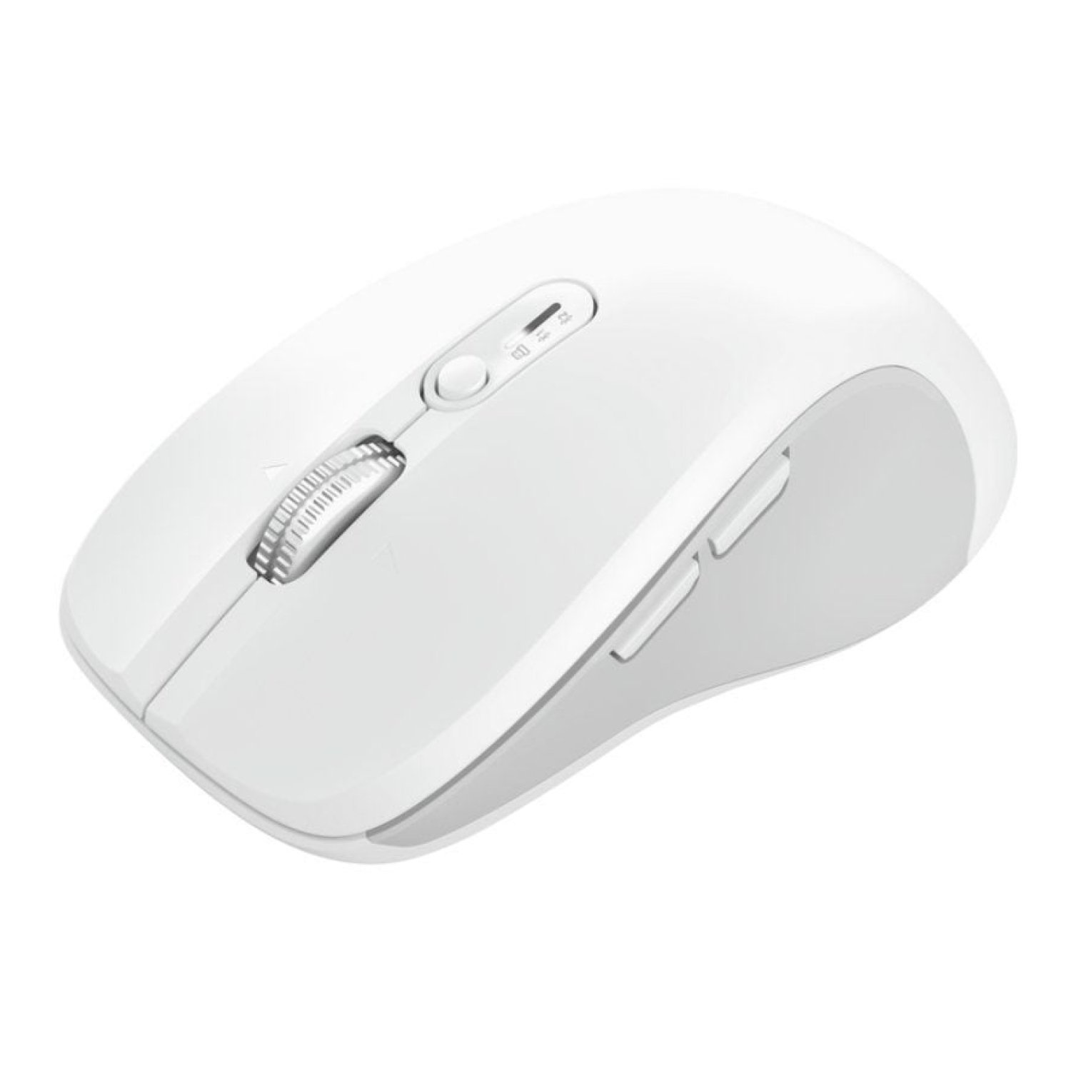 Trust Ferro · Ratón Ergonómico Inalámbrico · 3200 DPI · Blanco