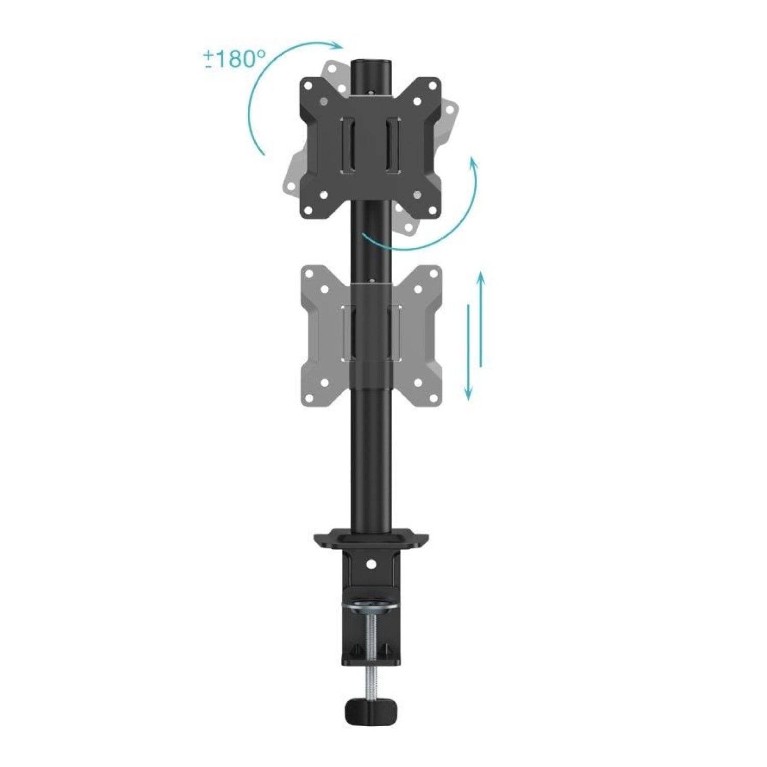 TooQ DB1130TN · Soporte Monitor Giratorio · Inclinable · Hasta 10kg