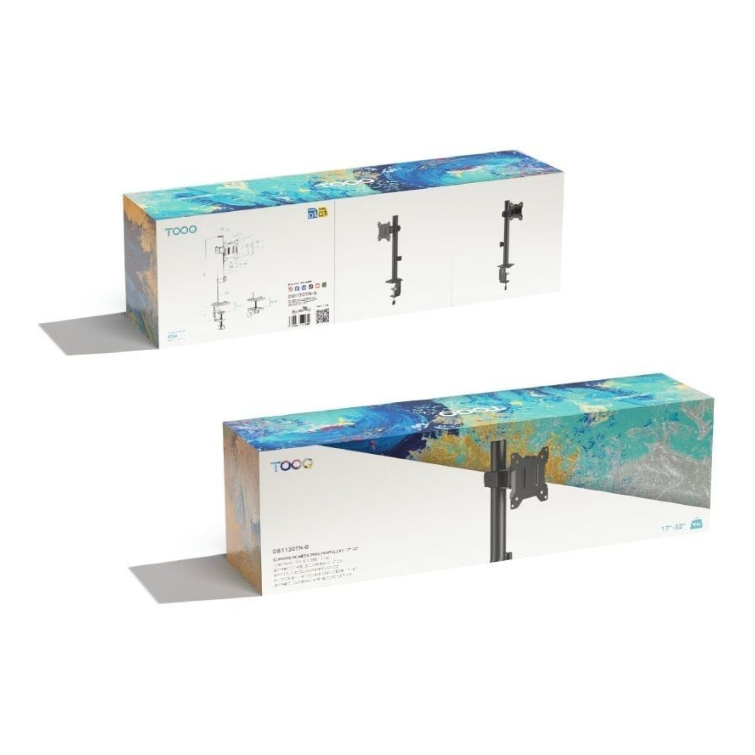 TooQ DB1130TN · Soporte Monitor Giratorio · Inclinable · Hasta 10kg