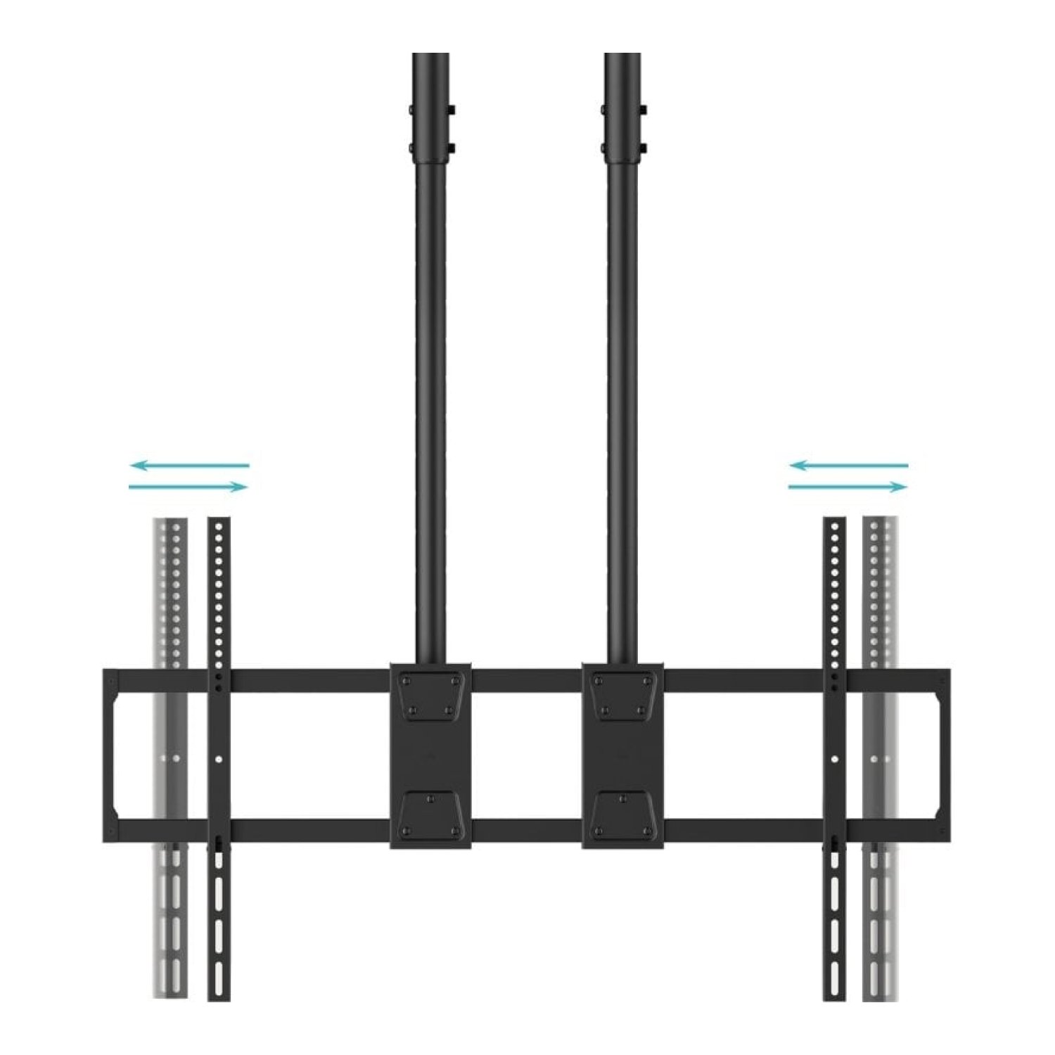 TooQ Soporte Techo TV · 60-120" · Extensible e Inclinable · Hasta 120kg