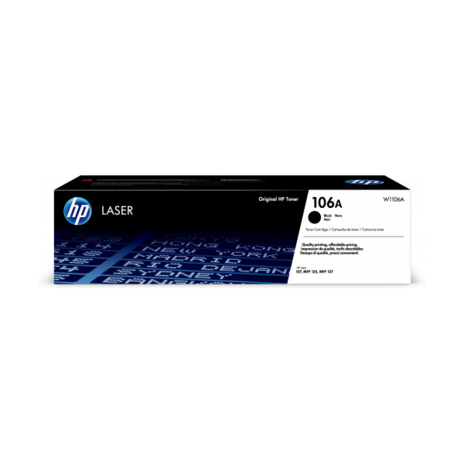 HP 106A · Tóner Original · Negro