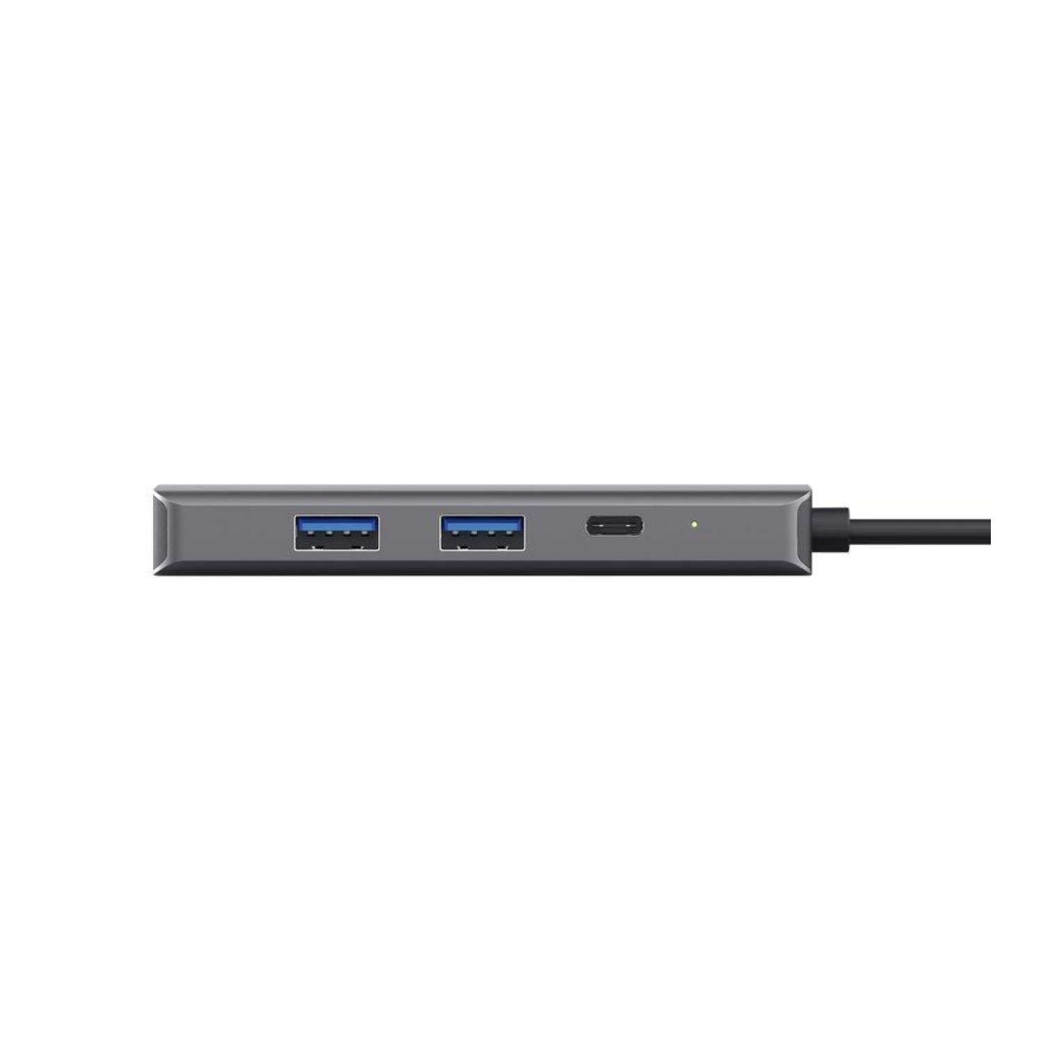 Trust Dalyx · Docking USB-C · 2xUSB · 2xUSB-C · HDMI 4K · RJ45 · Gris