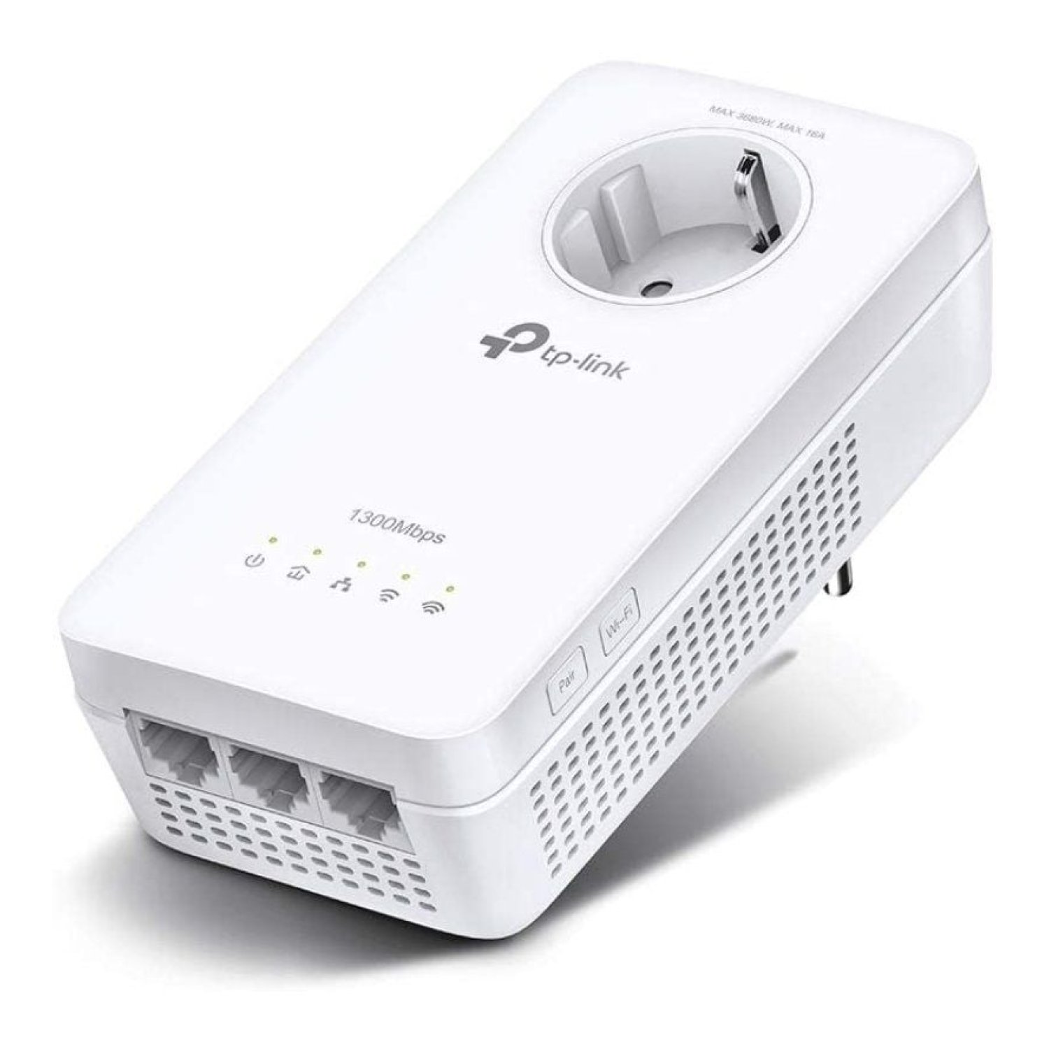 TP-Link TL-WPA8631P · Adaptador Powerline · 1300 Mbps · Alcance 300m