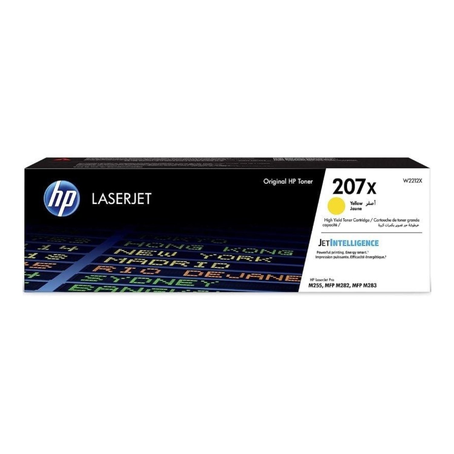HP Tóner nº207X XL · Alta Capacidad · Amarillo