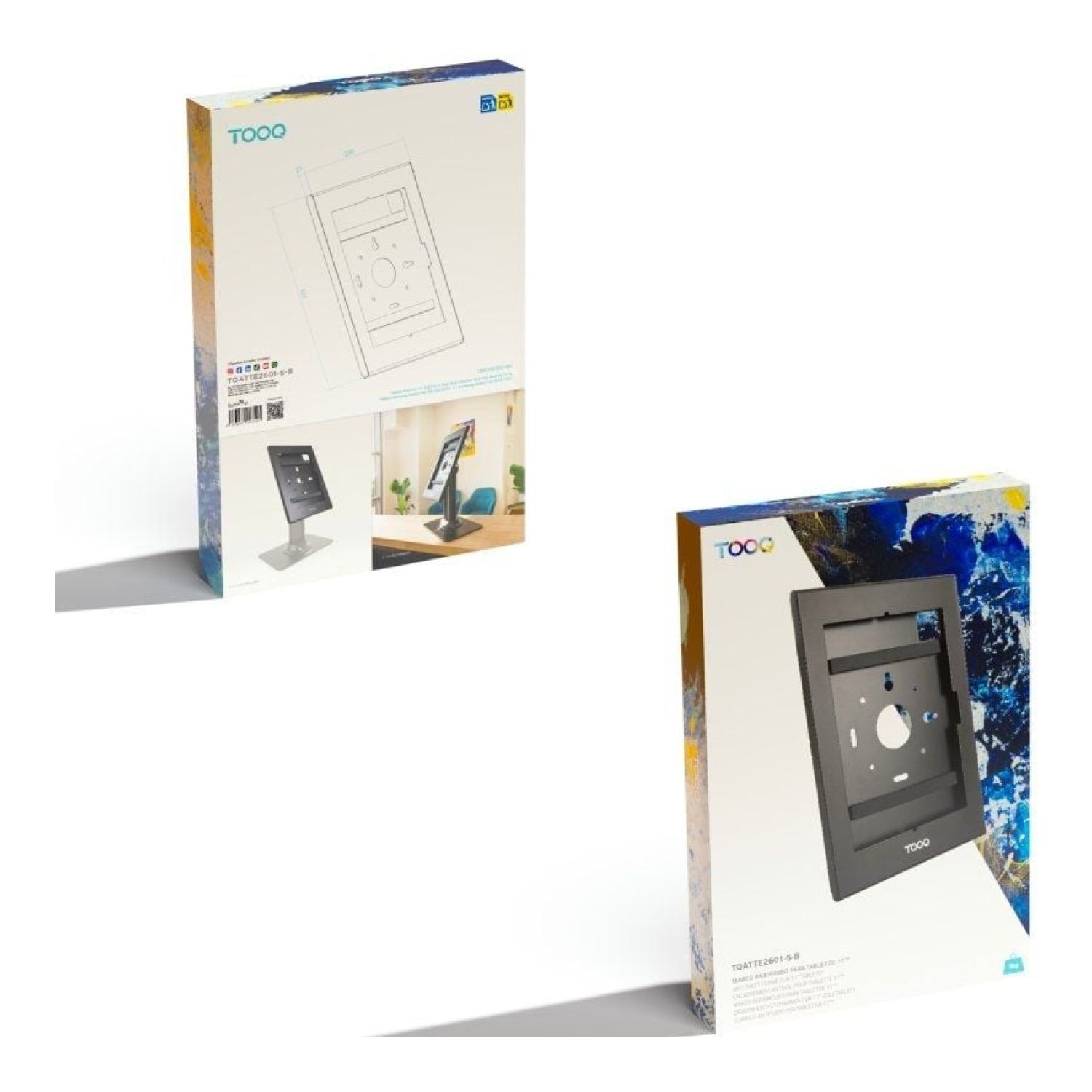 TooQ Marco Antirrobo para Tablet · Negro · TQATTE2601-S