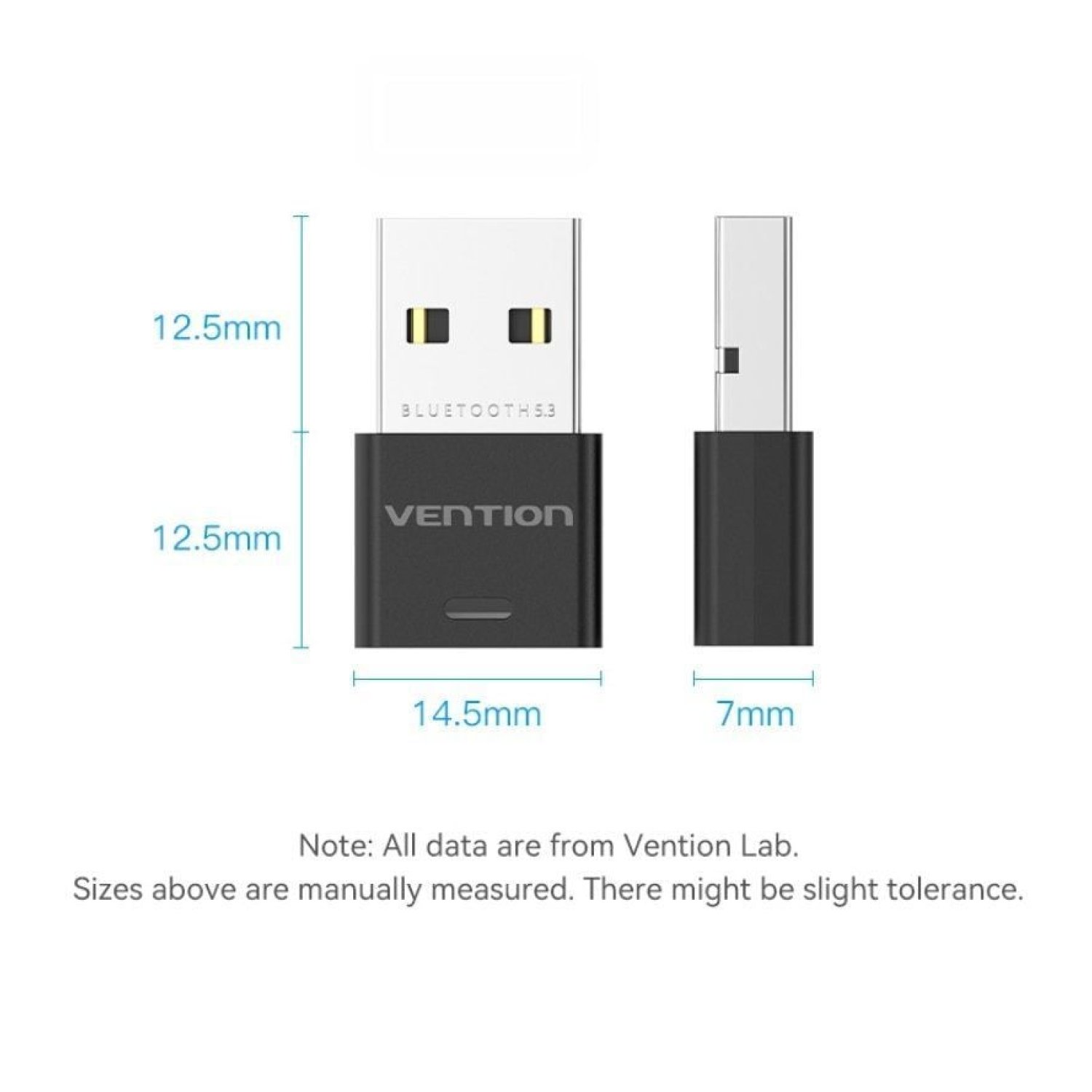 Vention NAHB0 · Adaptador USB a Bluetooth · Conexión Inalámbrica