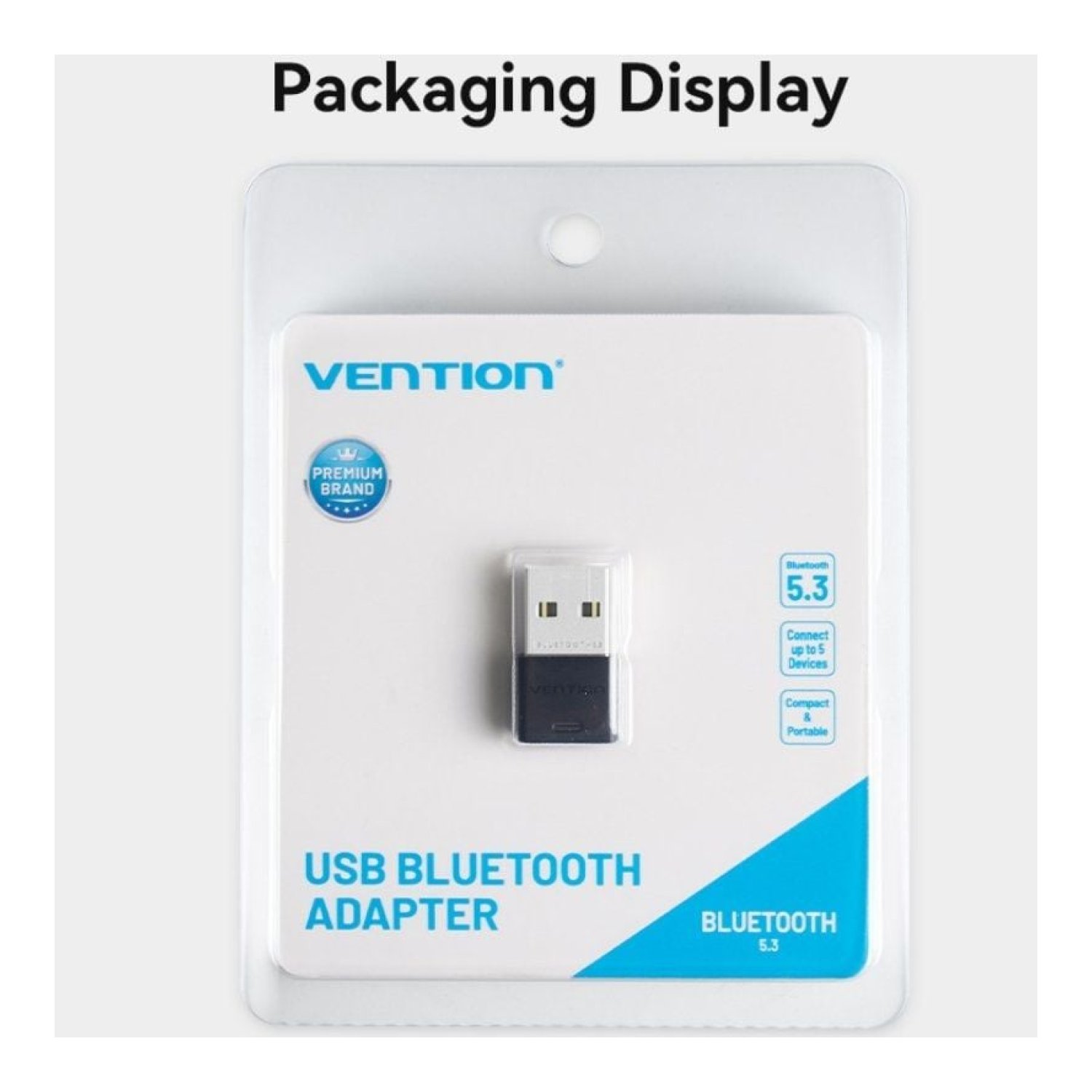 Vention NAHB0 · Adaptador USB a Bluetooth · Conexión Inalámbrica