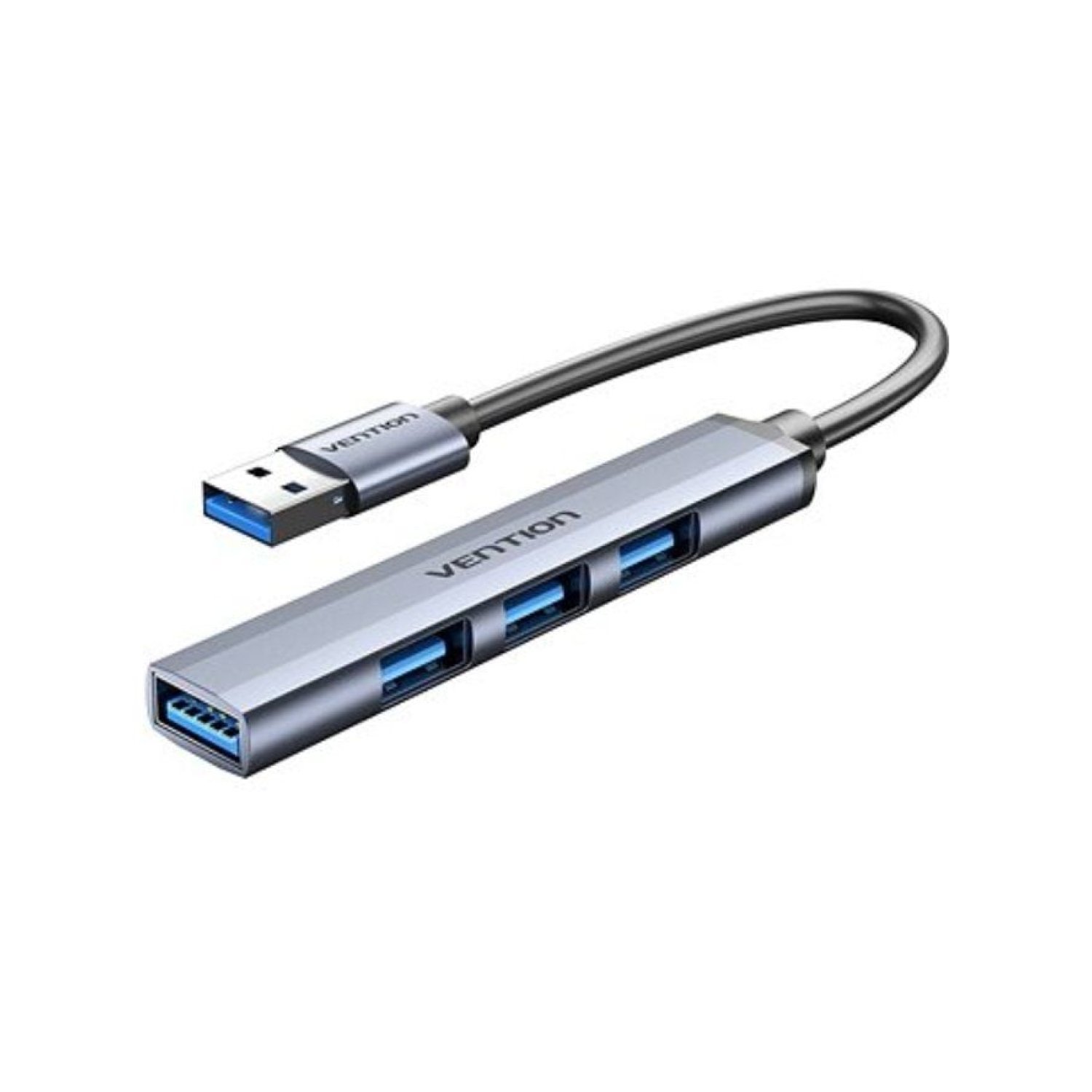 Vention Hub USB 3.0 · 4 Puertos USB · Gris