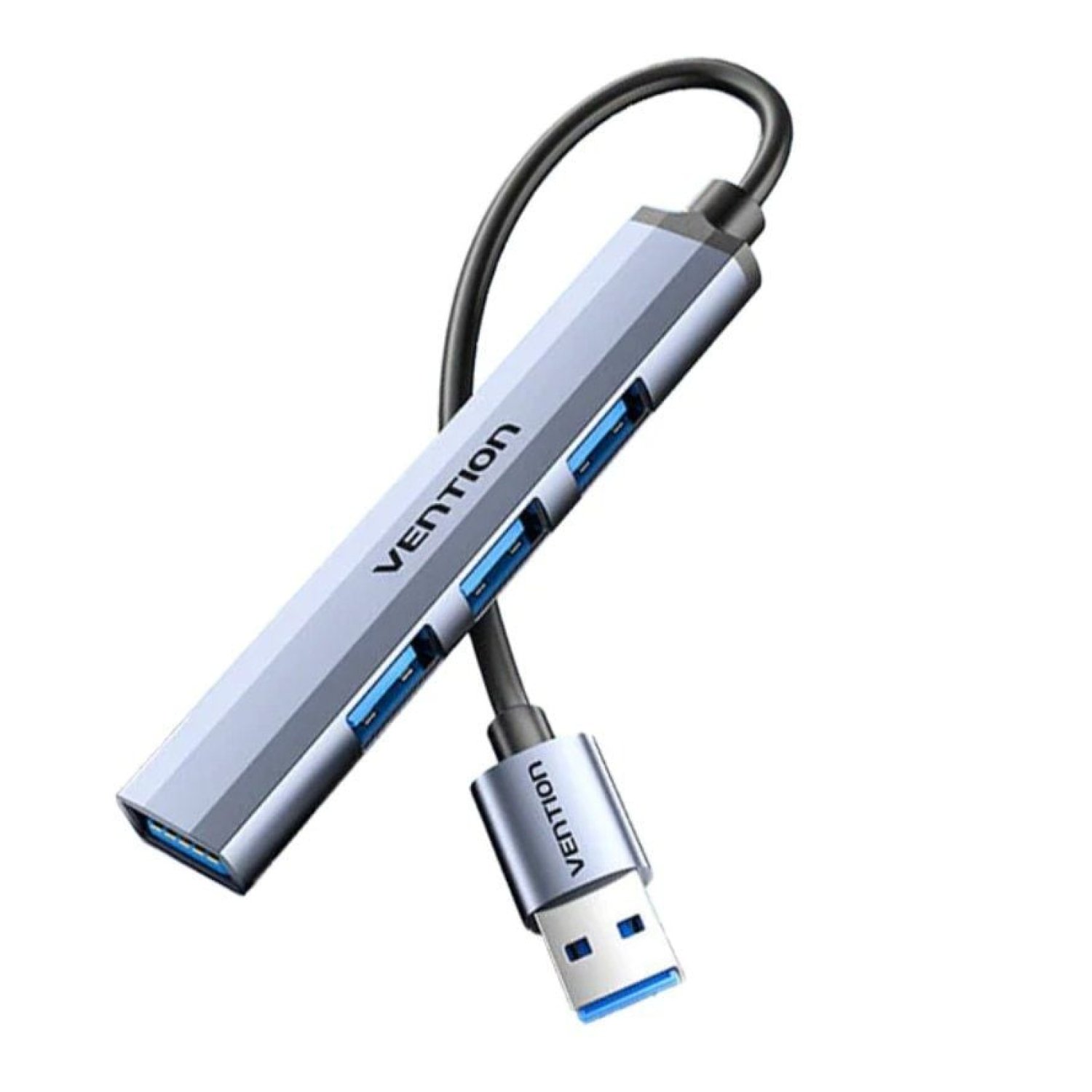Vention Hub USB 3.0 · 4 Puertos USB · Gris