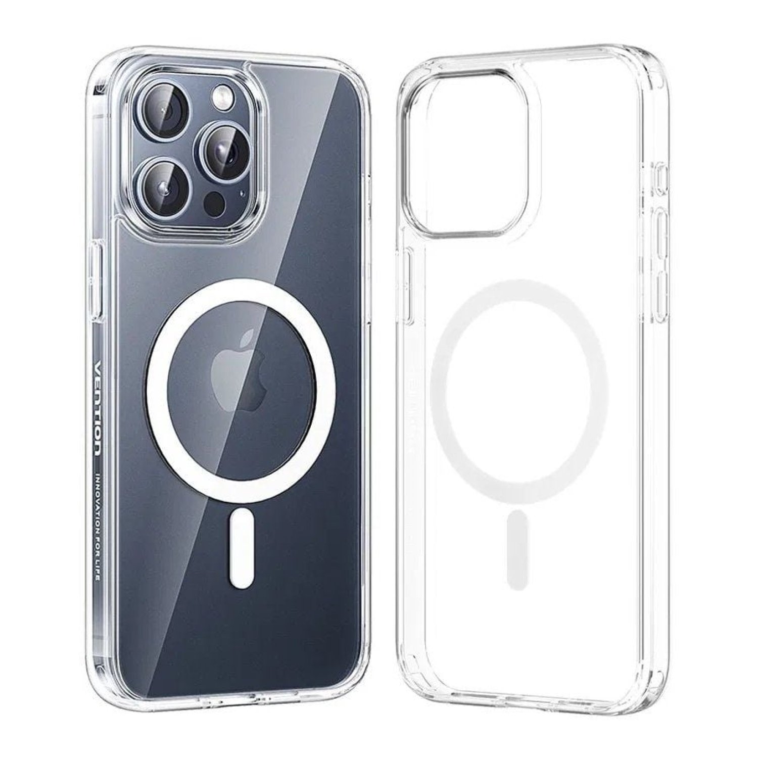 Vention Funda Dura MagSafe iPhone 13 · Transparente