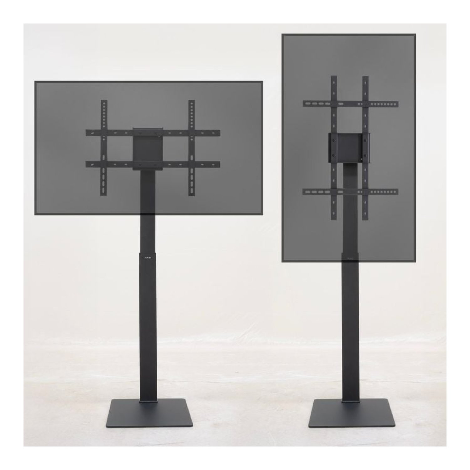TooQ FS2286M-B · Soporte Giratorio Suelo · TV 37-70" · Hasta 40kg