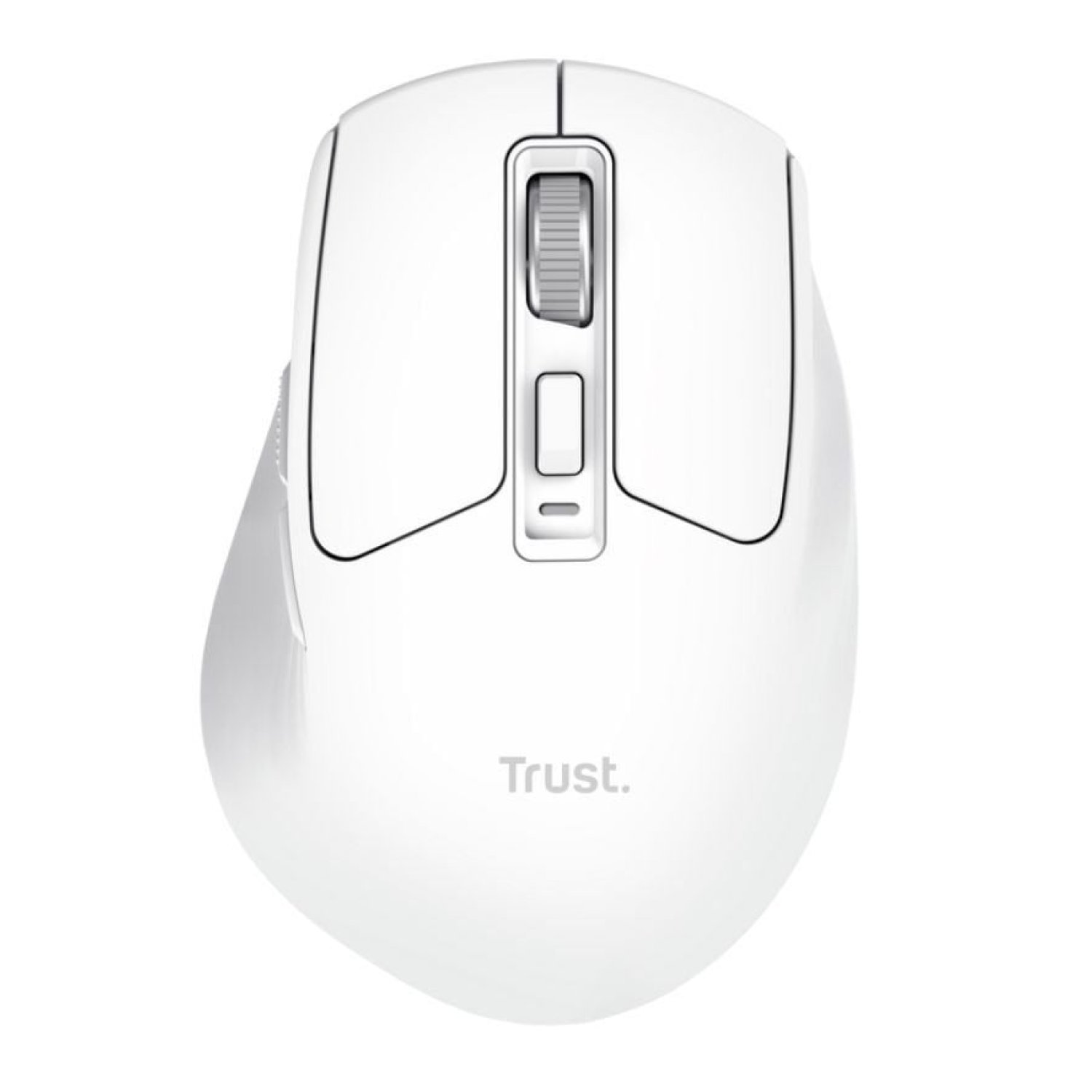 Trust Niven Confort · Ratón Inalámbrico · 3200 DPI · Batería Recargable · Blanco