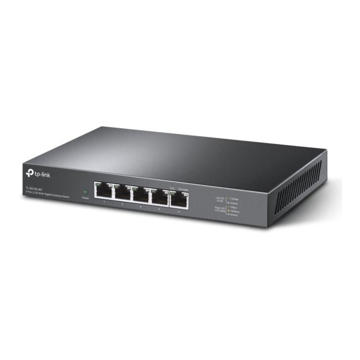 TP-Link TL-SG105-M2 · Switch 5 Puertos · 2,5Gbps · RJ-45