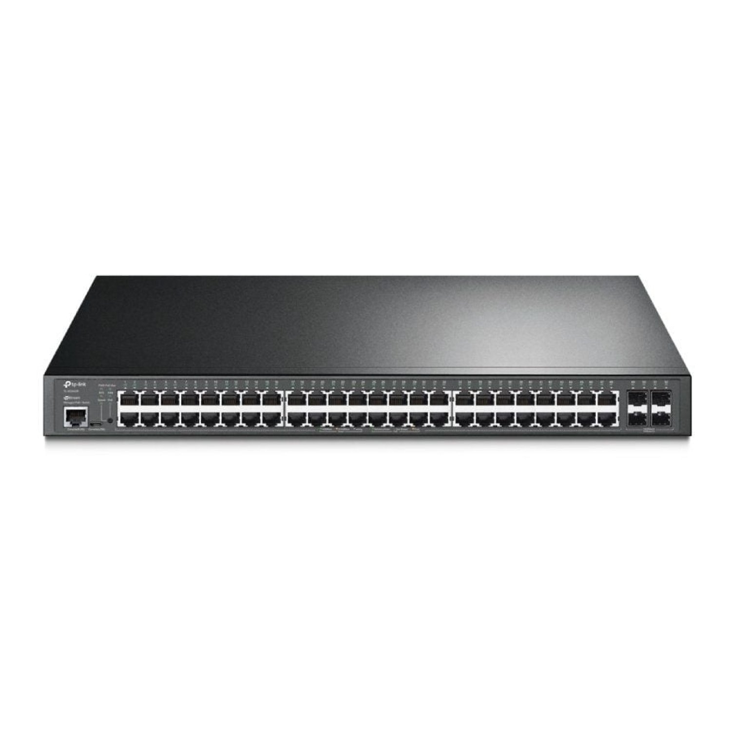 TP-Link Omada JetStream TL-SG3452P · 52 Puertos Gigabit · PoE+ · 4 SFP