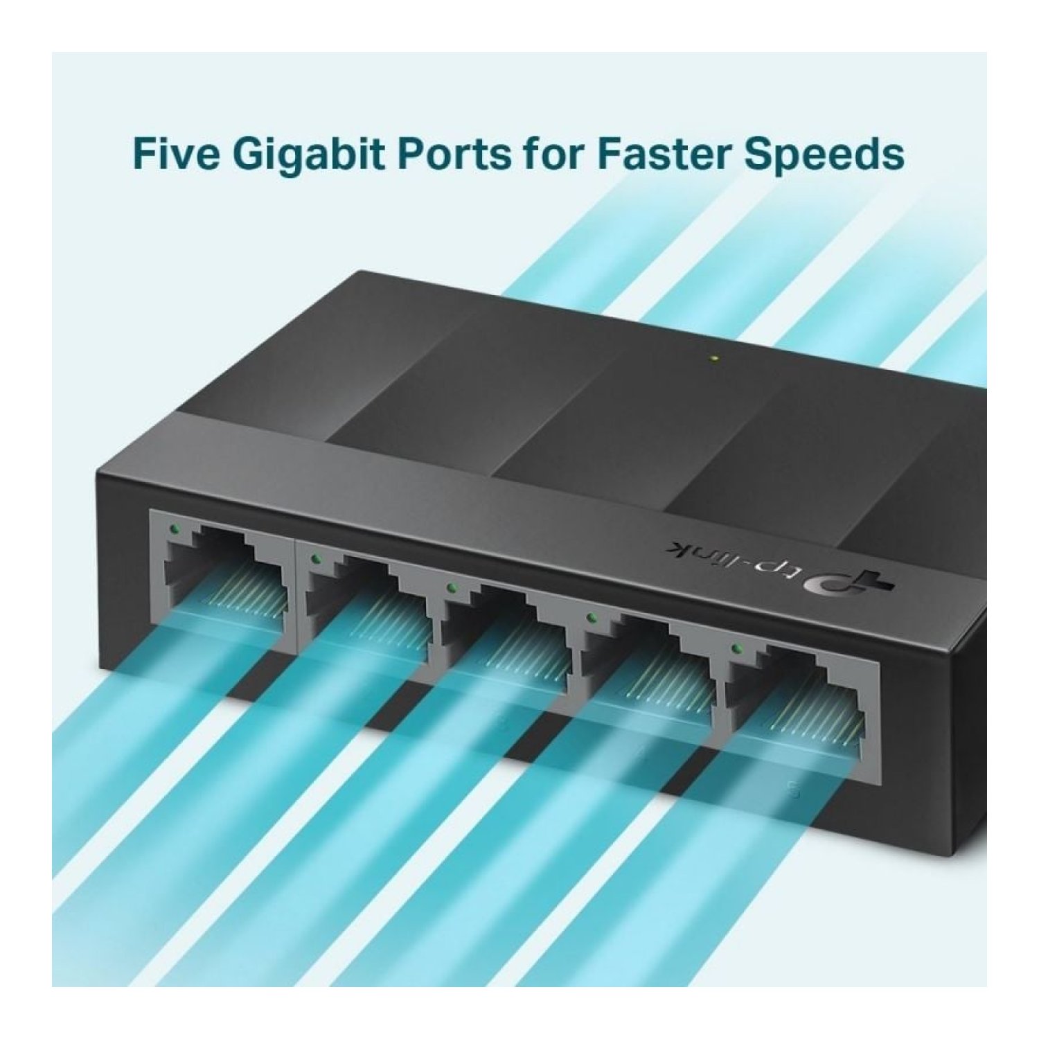 TP-Link LS1005G · Switch 5 Puertos · RJ-45 Gigabit 10/100/1000