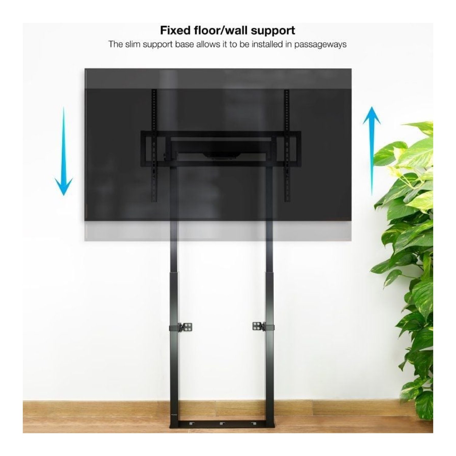 TooQ Hiperión FS2280M-B · Soporte Pared/Suelo · 55-100" · Hasta 120kg