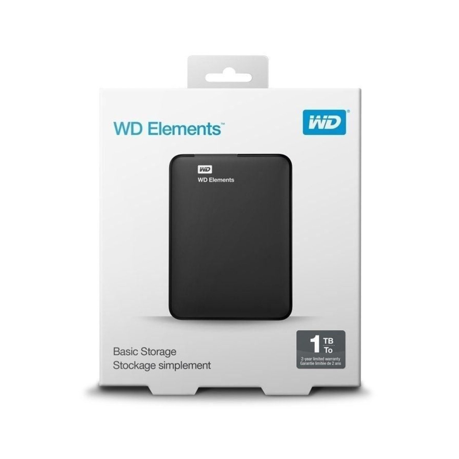 Western Digital WD Elements · 1TB · 2,5" · USB 3.0 · Portátil