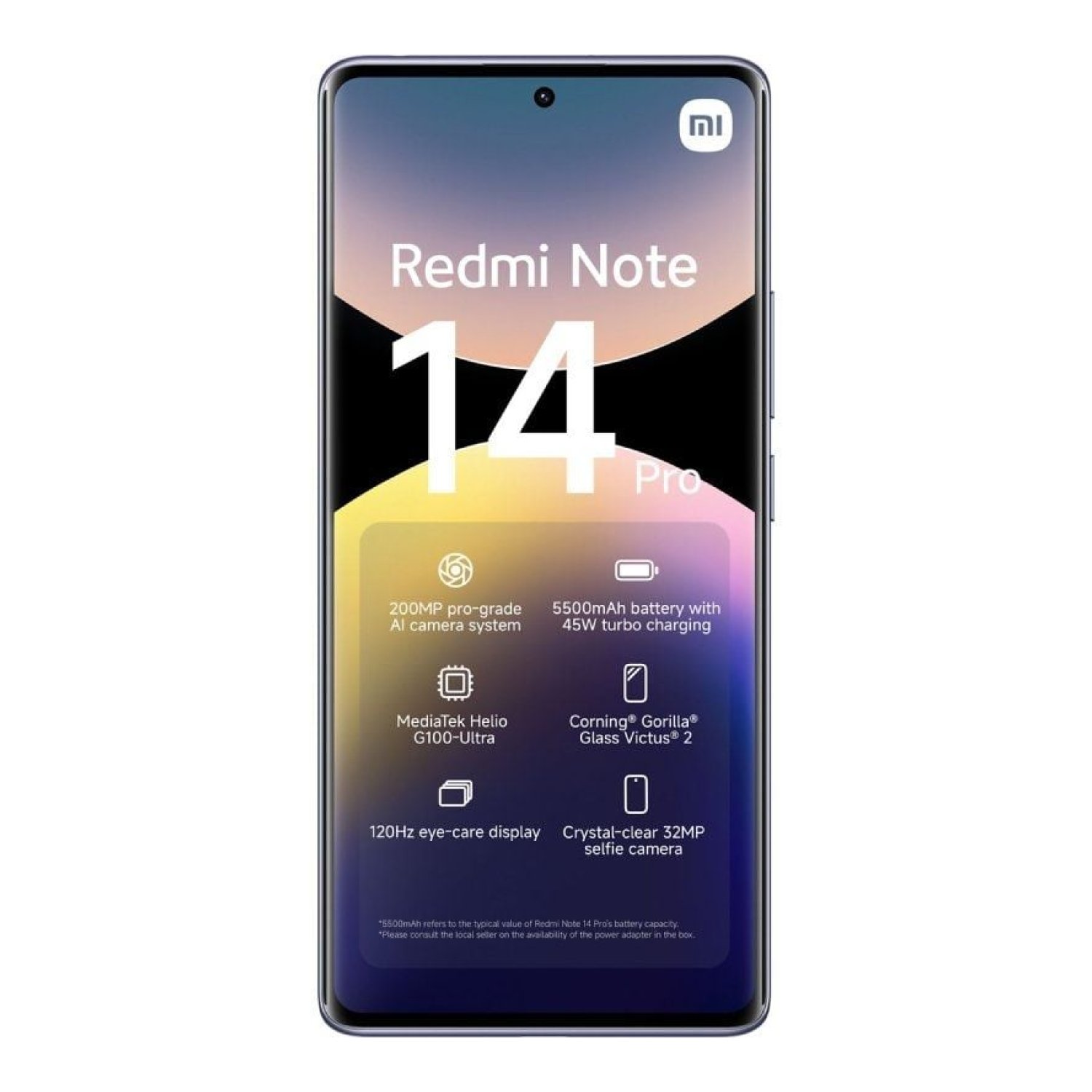 Xiaomi Redmi Note 14 Pro · 6,67" · 8GB RAM · 256GB · Púrpura
