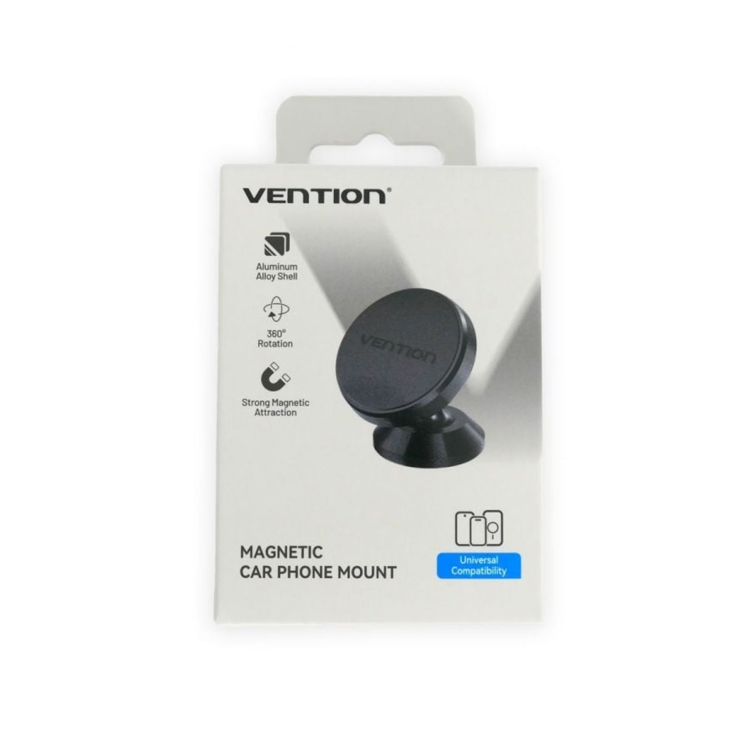 Vention · Soporte Smartphone para Coche · Montaje Universal · Antideslizante