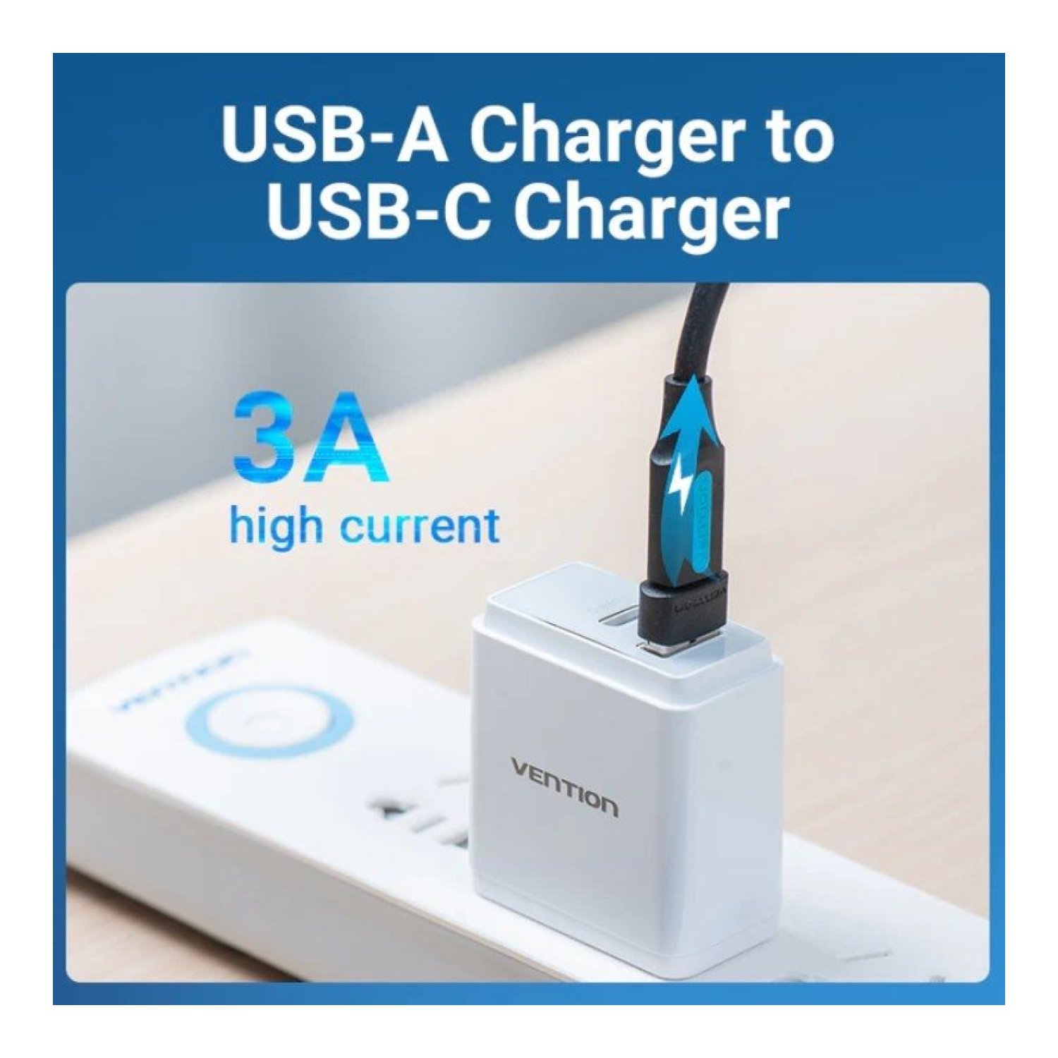 Vention · Adaptador USB · USB Tipo-C a USB 2.0 Hembra