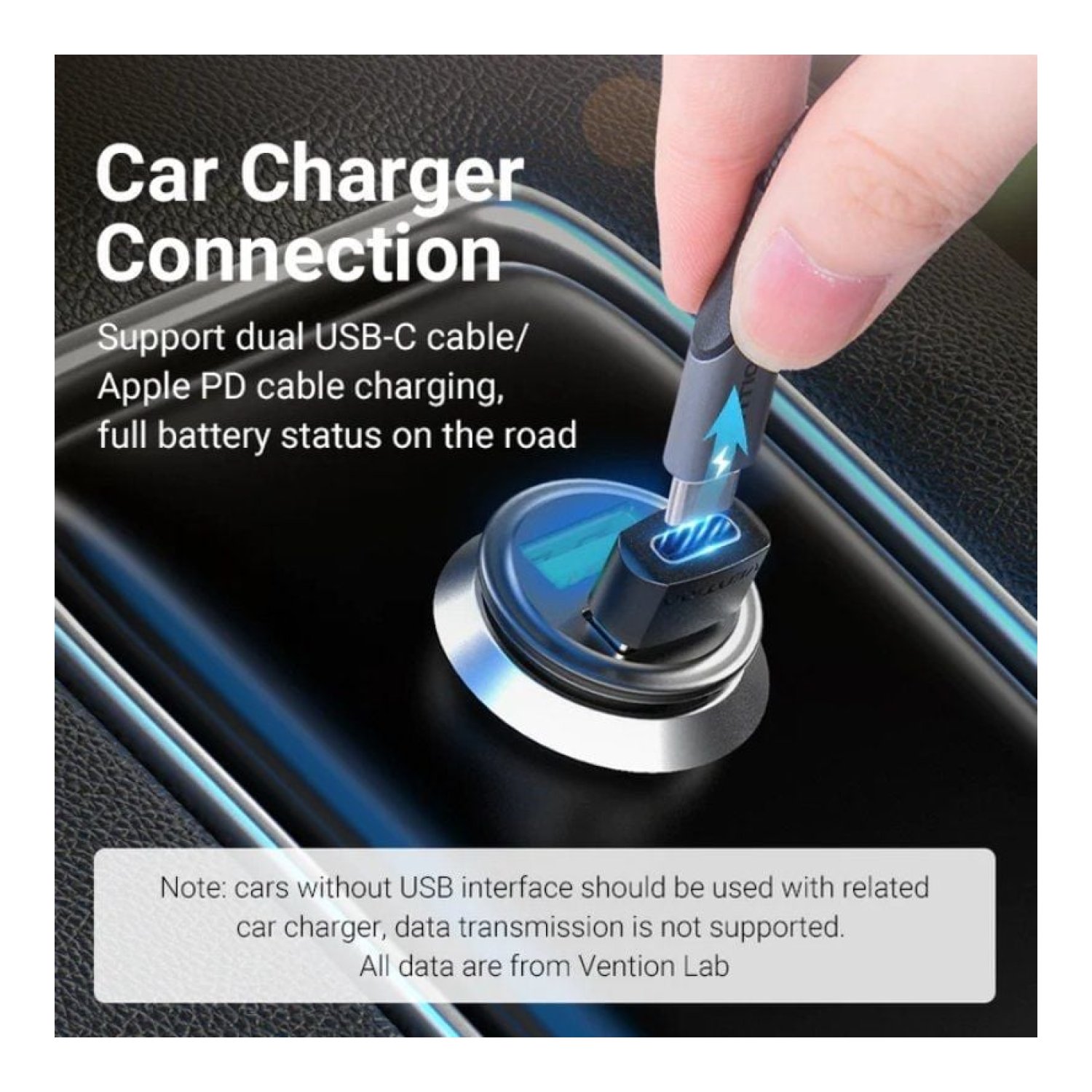 Vention · Adaptador USB · USB Tipo-C a USB 2.0 Hembra