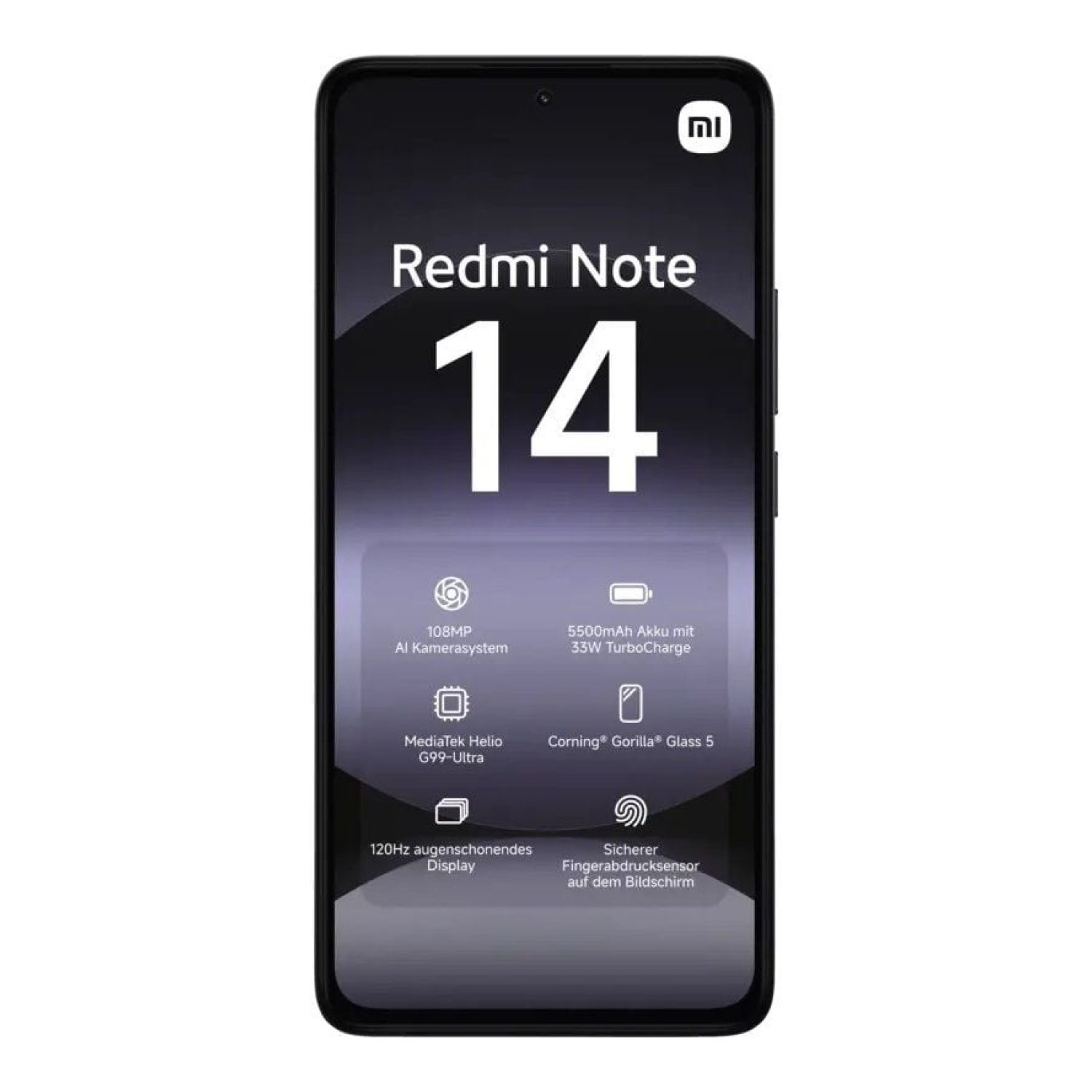 Xiaomi Redmi Note 14 · 6,67" · 8GB RAM · 256GB · Negro