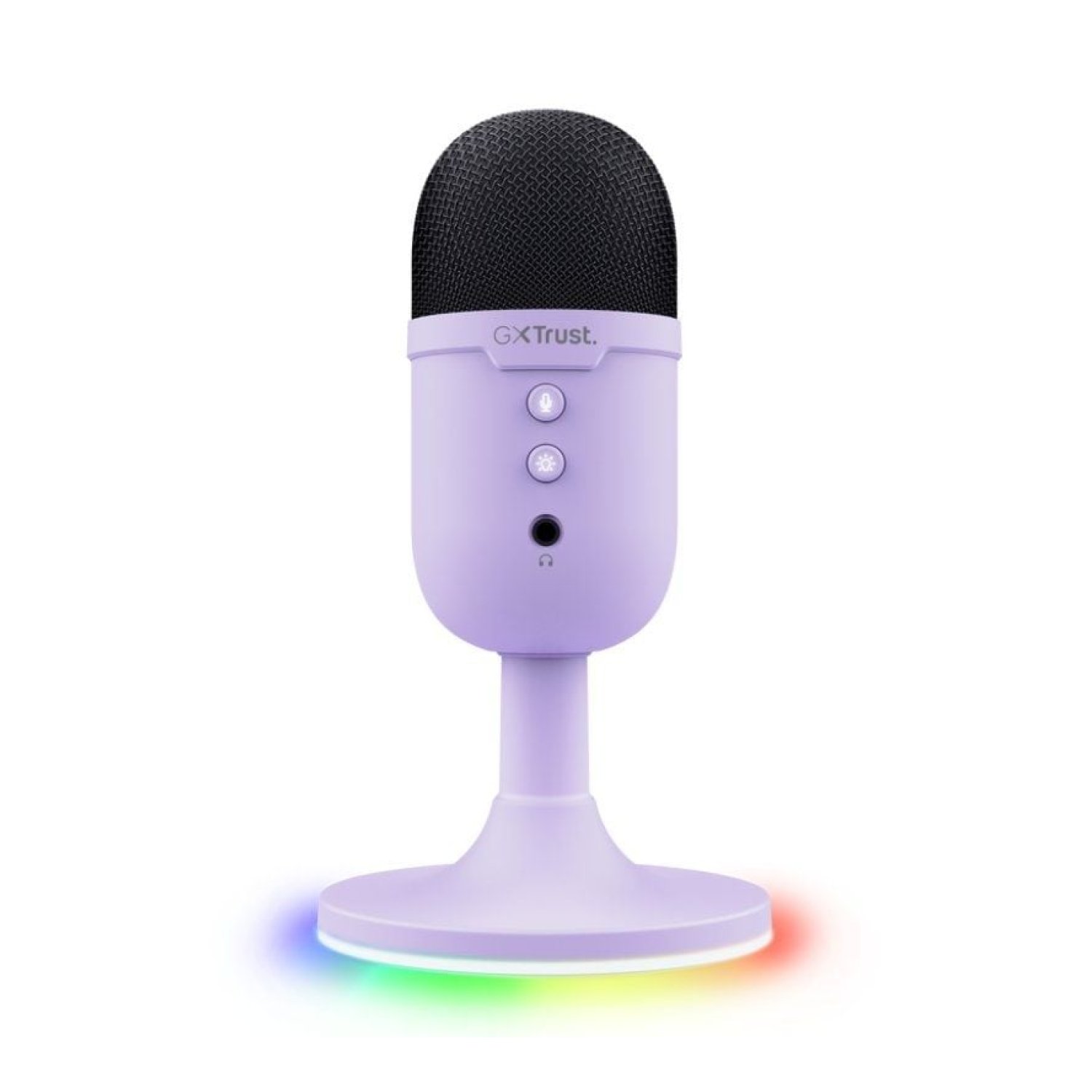 Trust Gaming GXT 234 Yunix · Micrófono USB · Color Lila