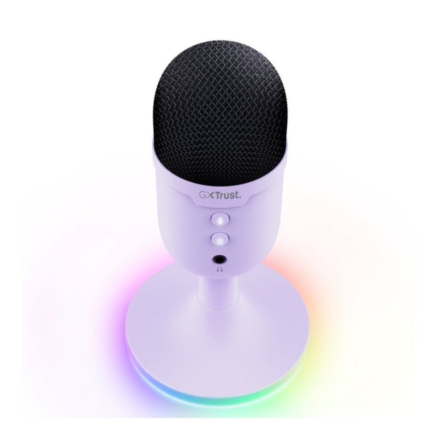 Trust Gaming GXT 234 Yunix · Micrófono USB · Color Lila