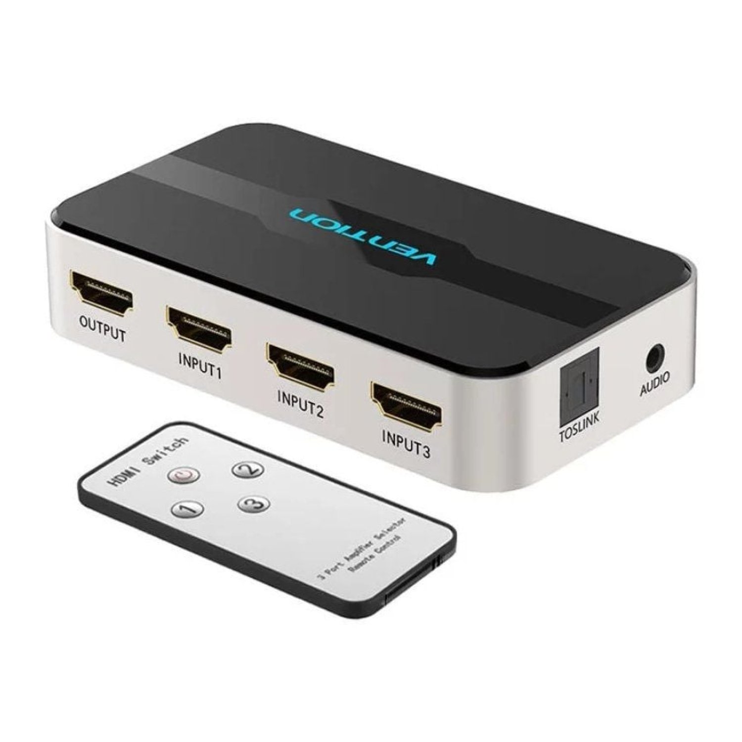 Vention · Duplicador HDMI · 3 Salidas HDMI · 1 Salida Audio
