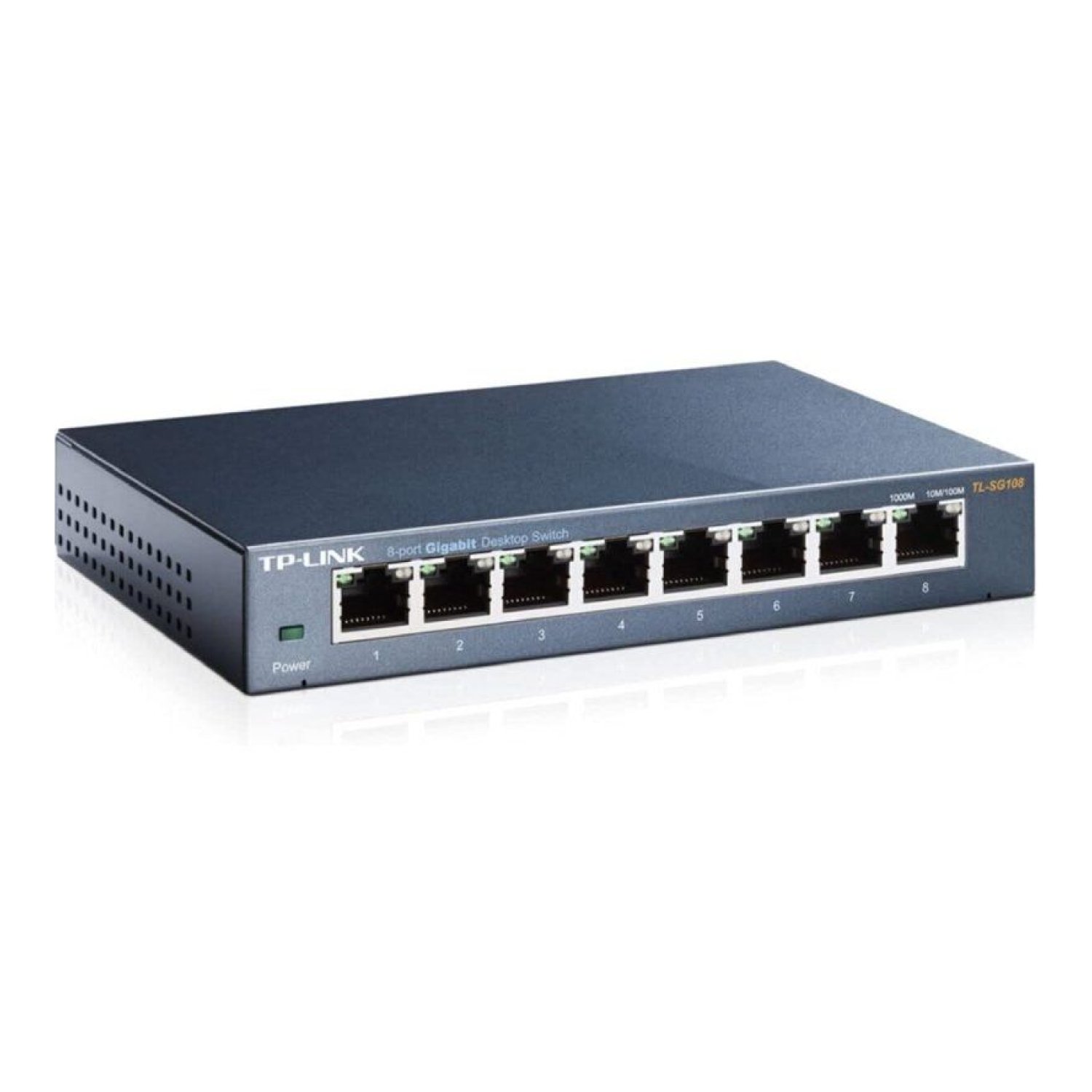 Switch TP-Link TL-SG108 V3.0 8 Puertos/ RJ-45 10/100/1000