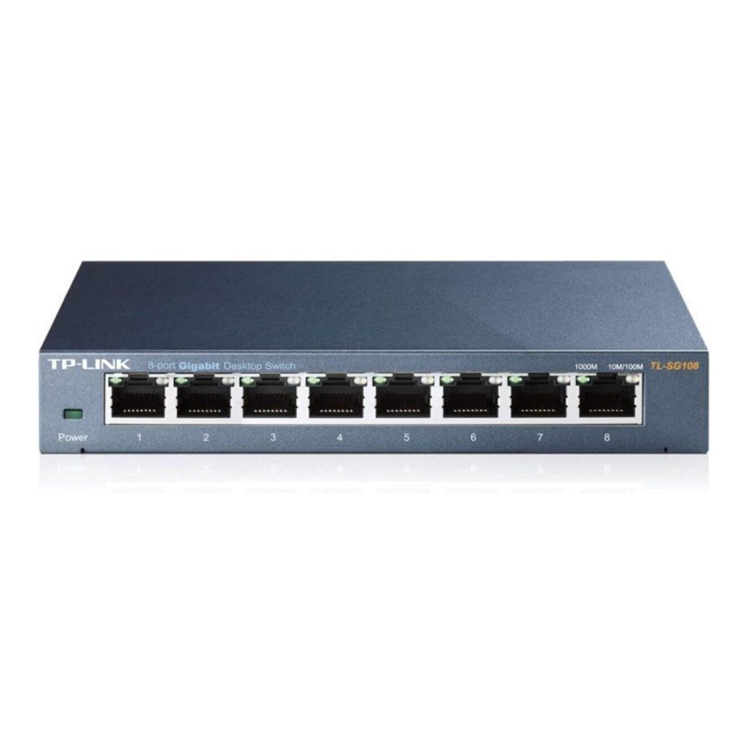 Switch TP-Link TL-SG108 V3.0 8 Puertos/ RJ-45 10/100/1000