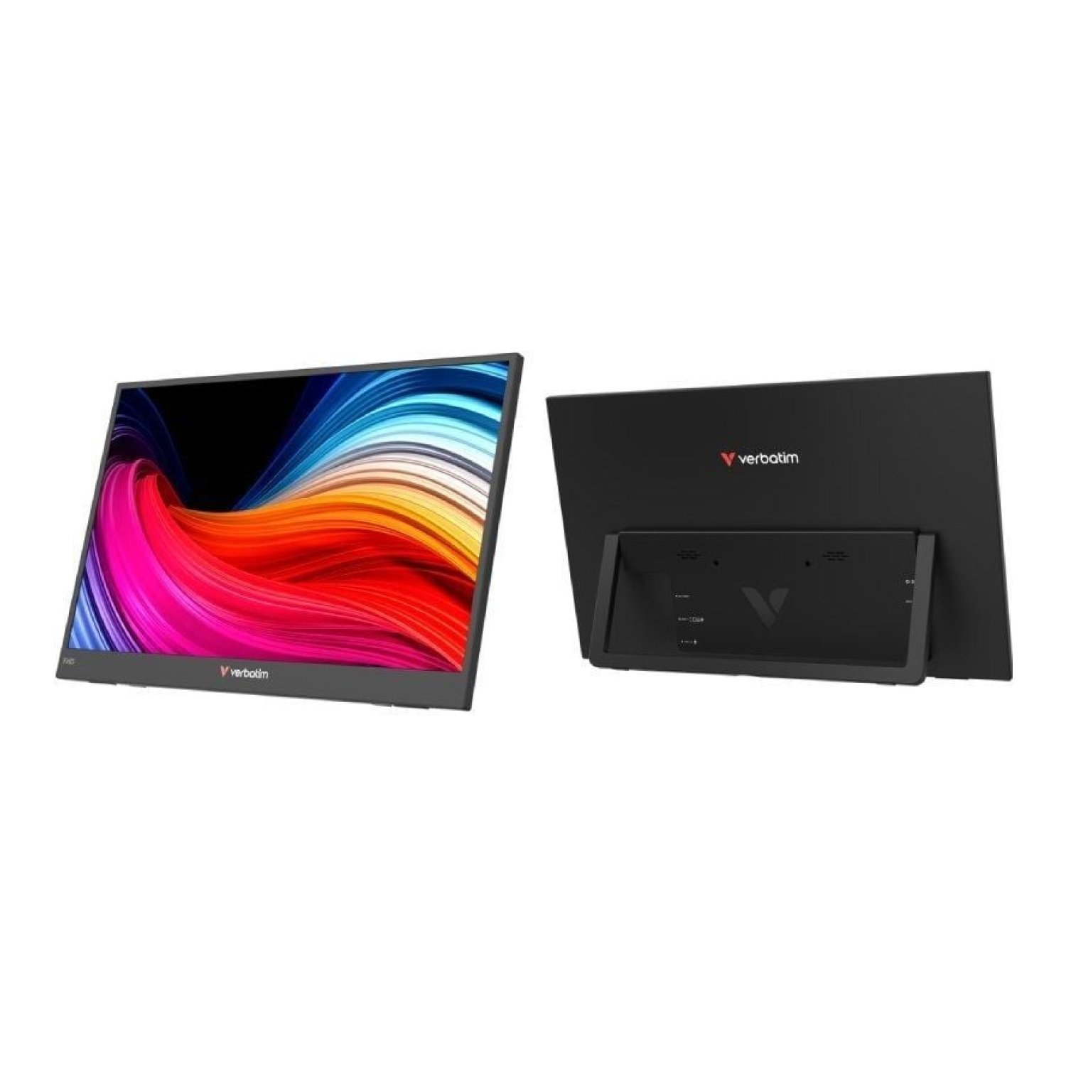 Verbatim Monitor Portátil · 15,6" Full HD · Multimedia · No táctil