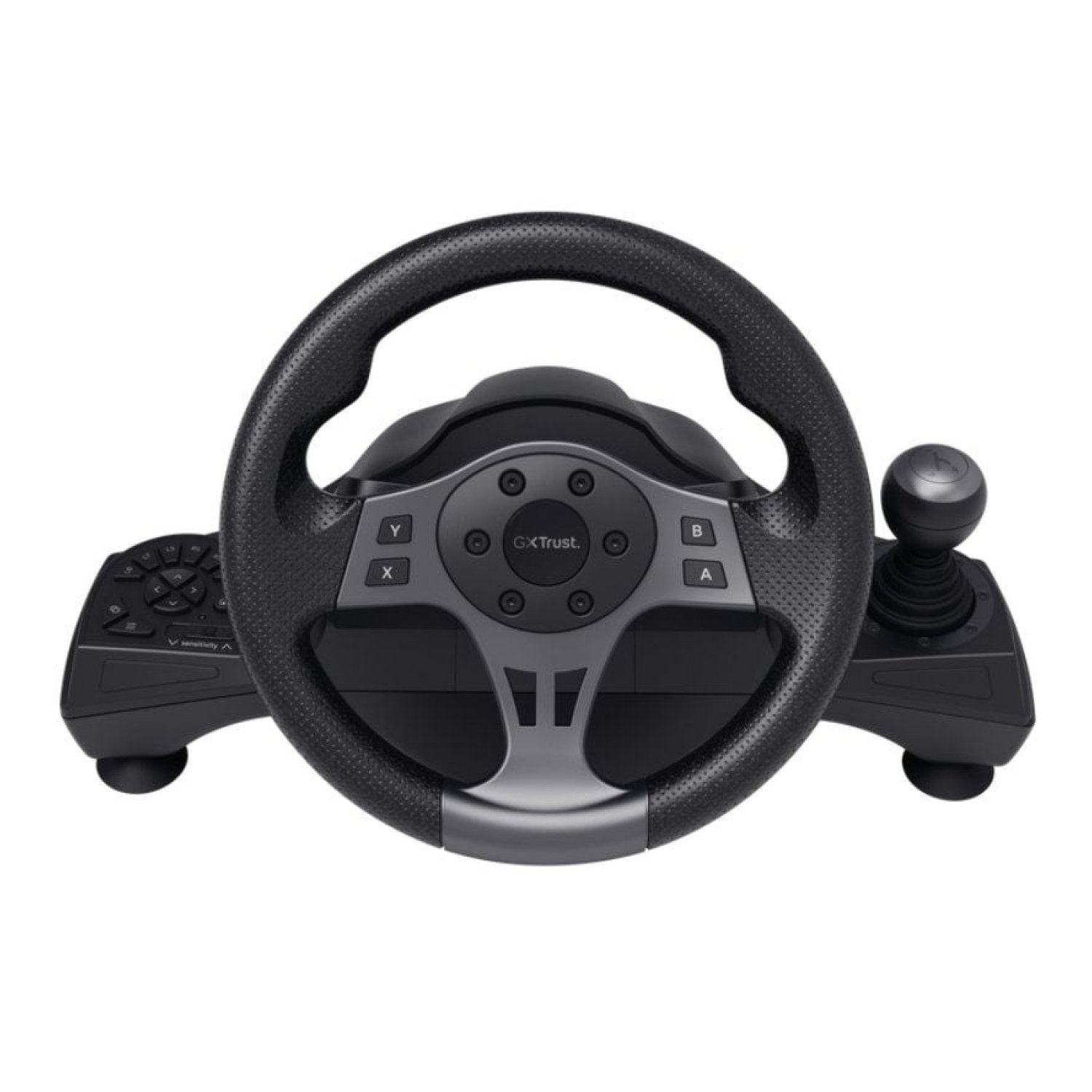 Trust Gaming GXT 289 MOVI · Volante con Pedales · Control Racing