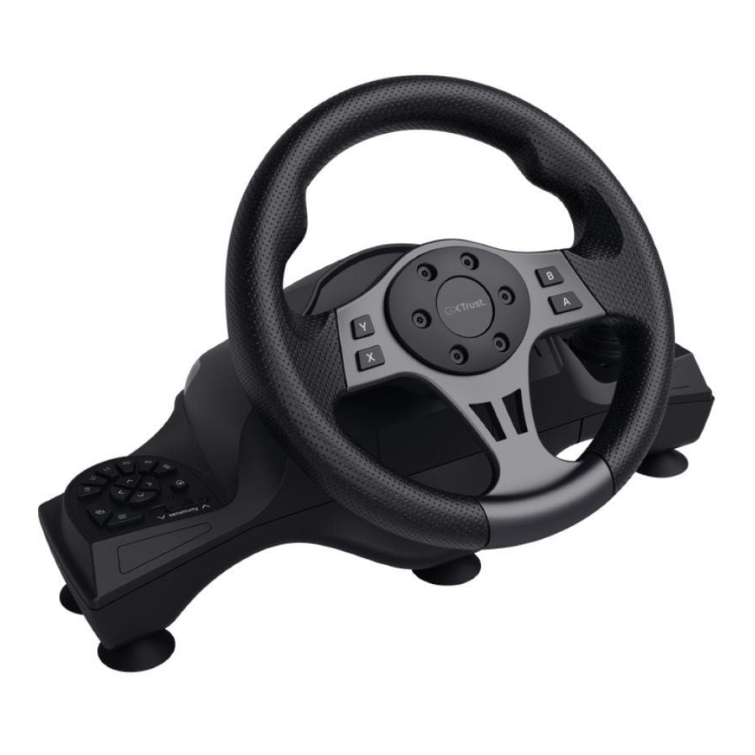 Trust Gaming GXT 289 MOVI · Volante con Pedales · Control Racing