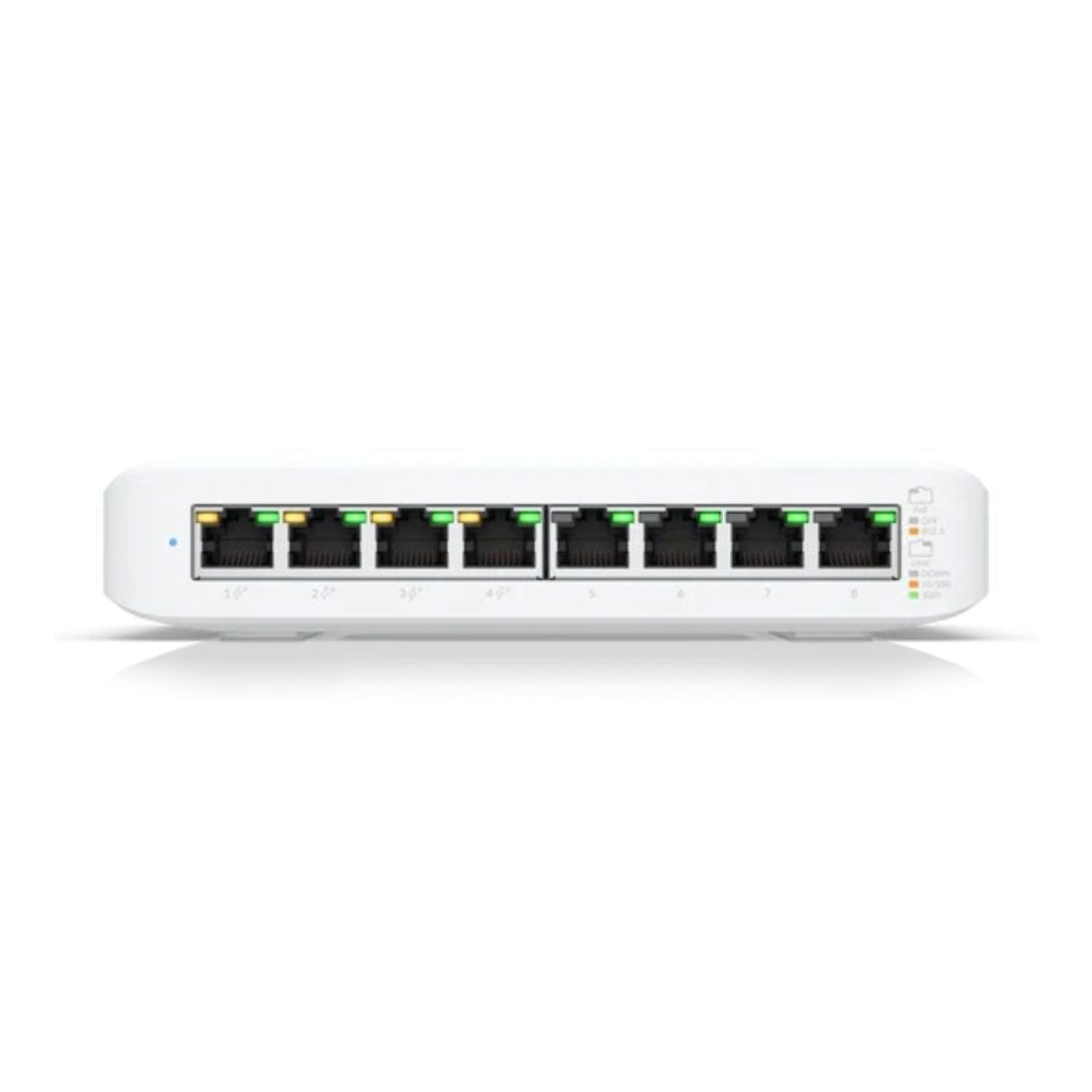 Ubiquiti USW-Lite-8-PoE · Switch 8 Puertos · RJ45 Gigabit · PoE