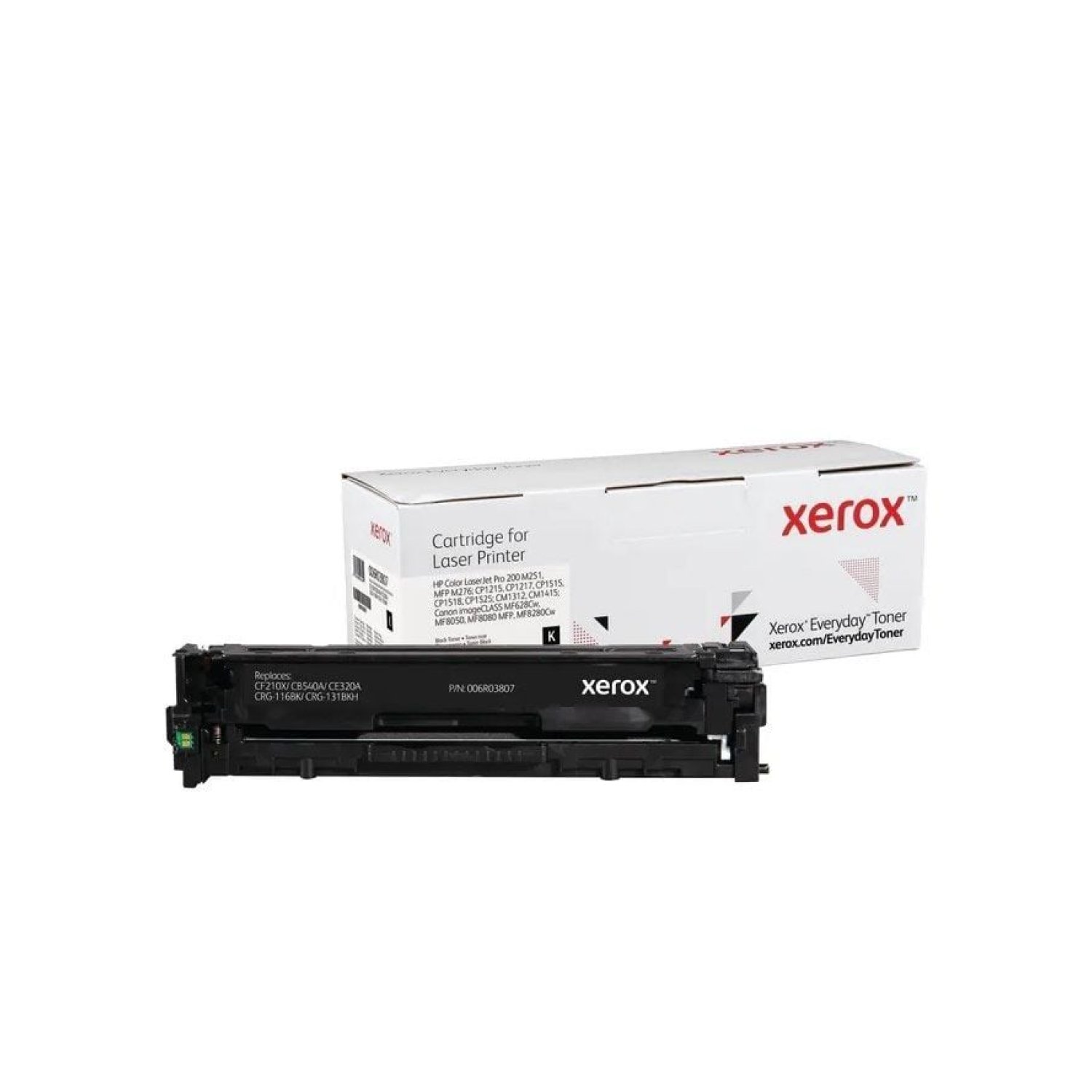 Xerox · Tóner Compatible HP · 2400 páginas · Negro · CF210X/CB540A/CE320A/CRG-116BK/CRG-131BKH