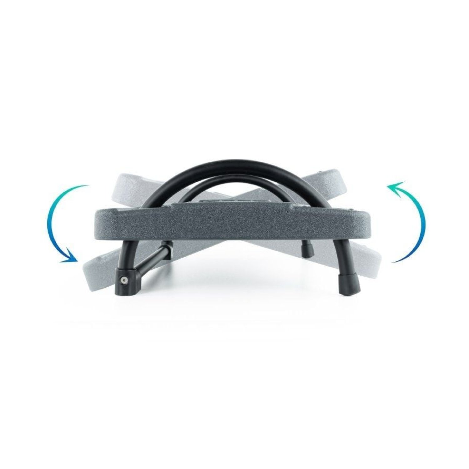 TooQ Reposapiés Ajustable e Inclinable · 424x305x145mm · Gris