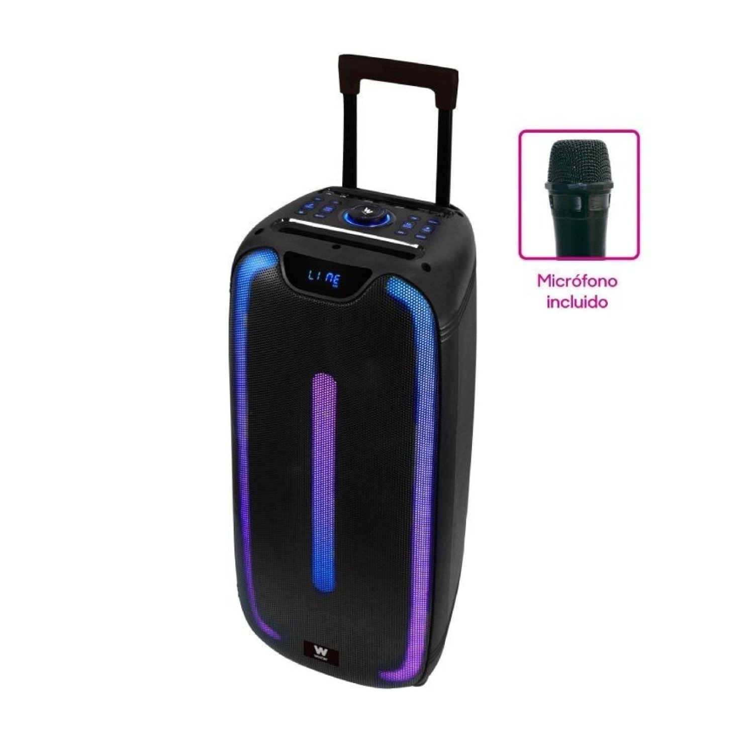 Woxter Rock'n'Roller ST · Altavoz Bluetooth Portátil · 100W