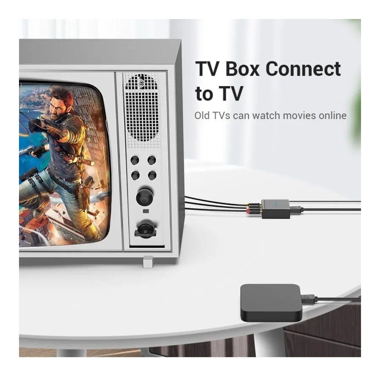 Vention · Convertidor HDMI a RCA · HDMI Hembra · RCA Hembra · MiniUSB