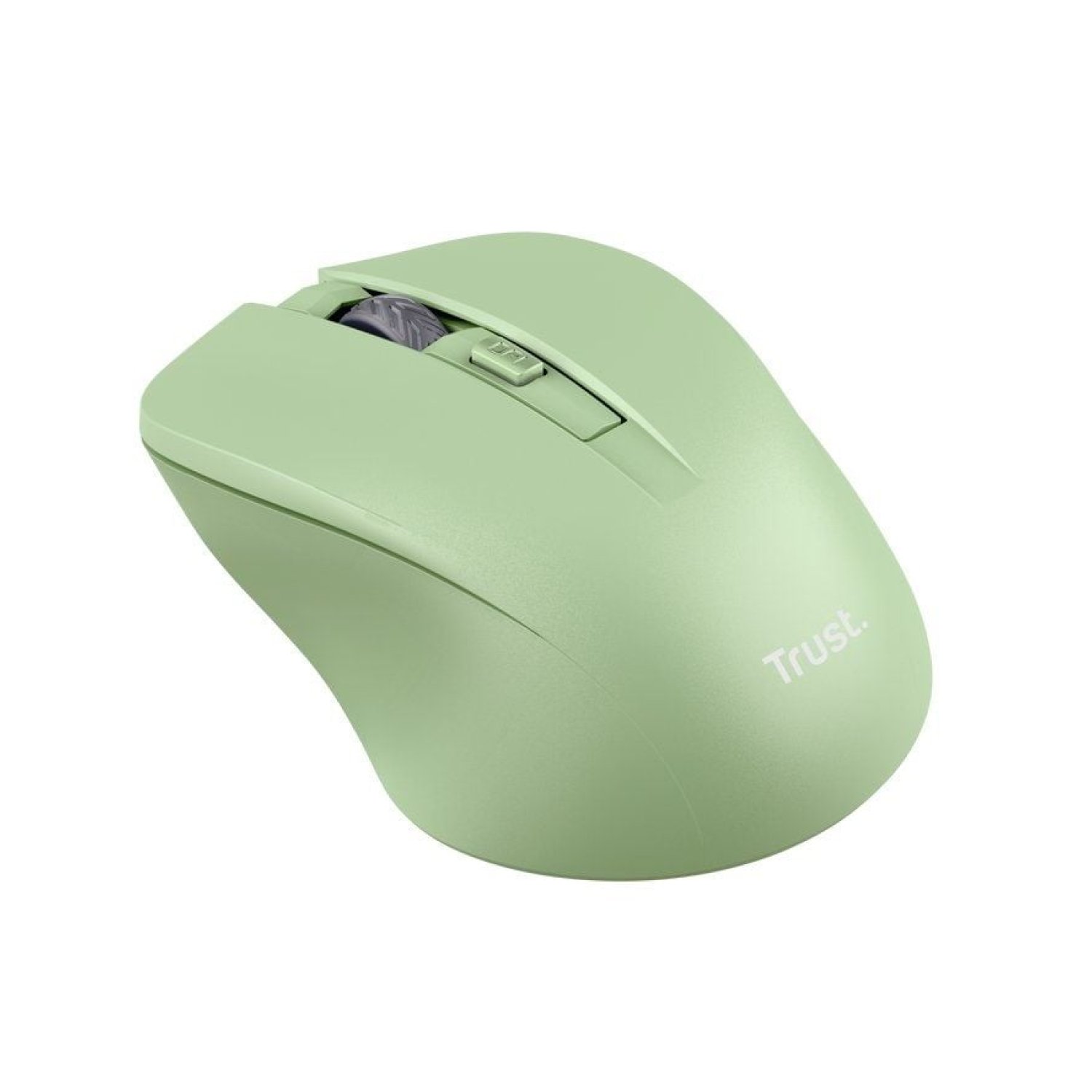 Trust Mydo Silent · Ratón Inalámbrico · 1800 DPI · Verde