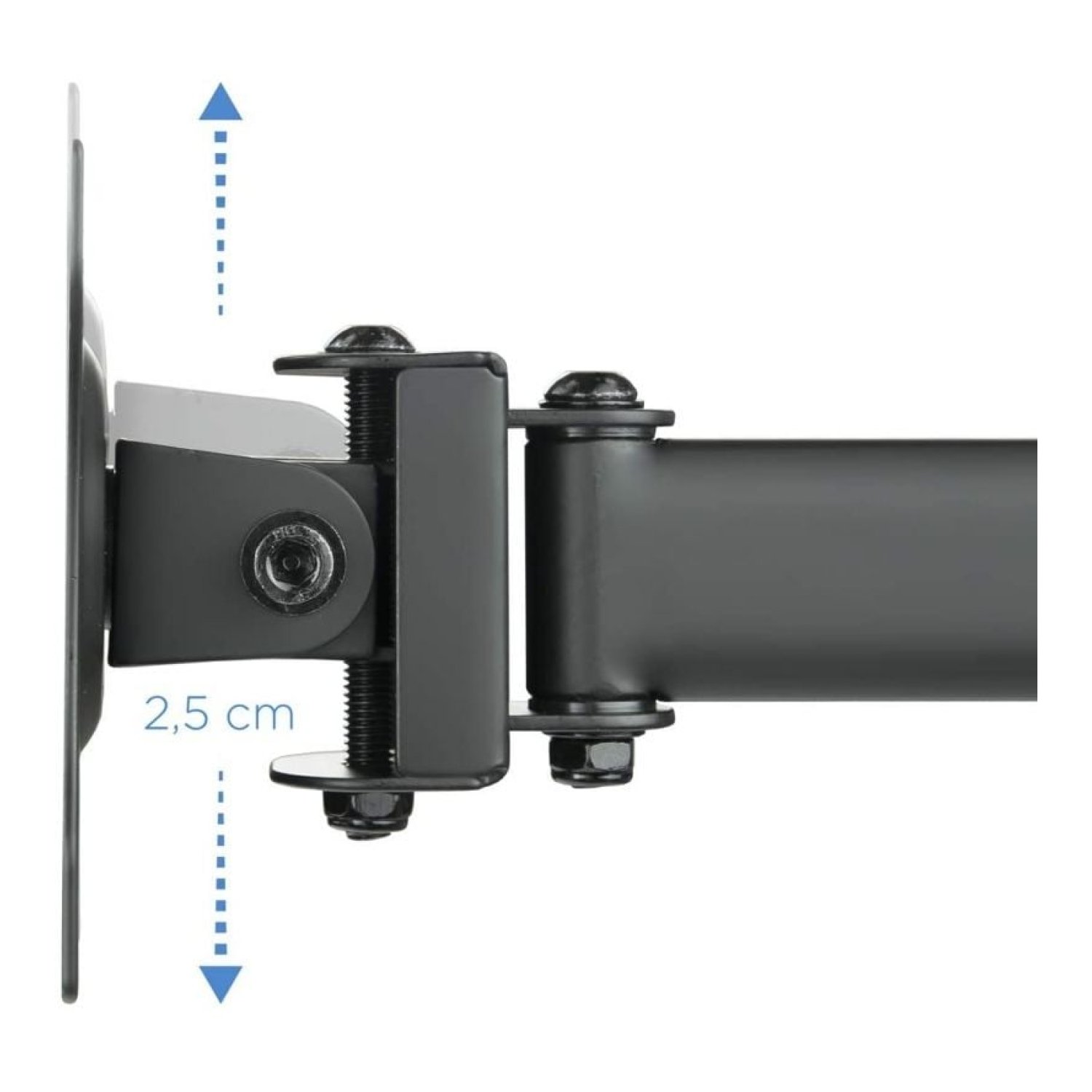 TooQ DB1327TN · Soporte Mesa 3 Monitores · Giratorio Inclinable · Hasta 8kg