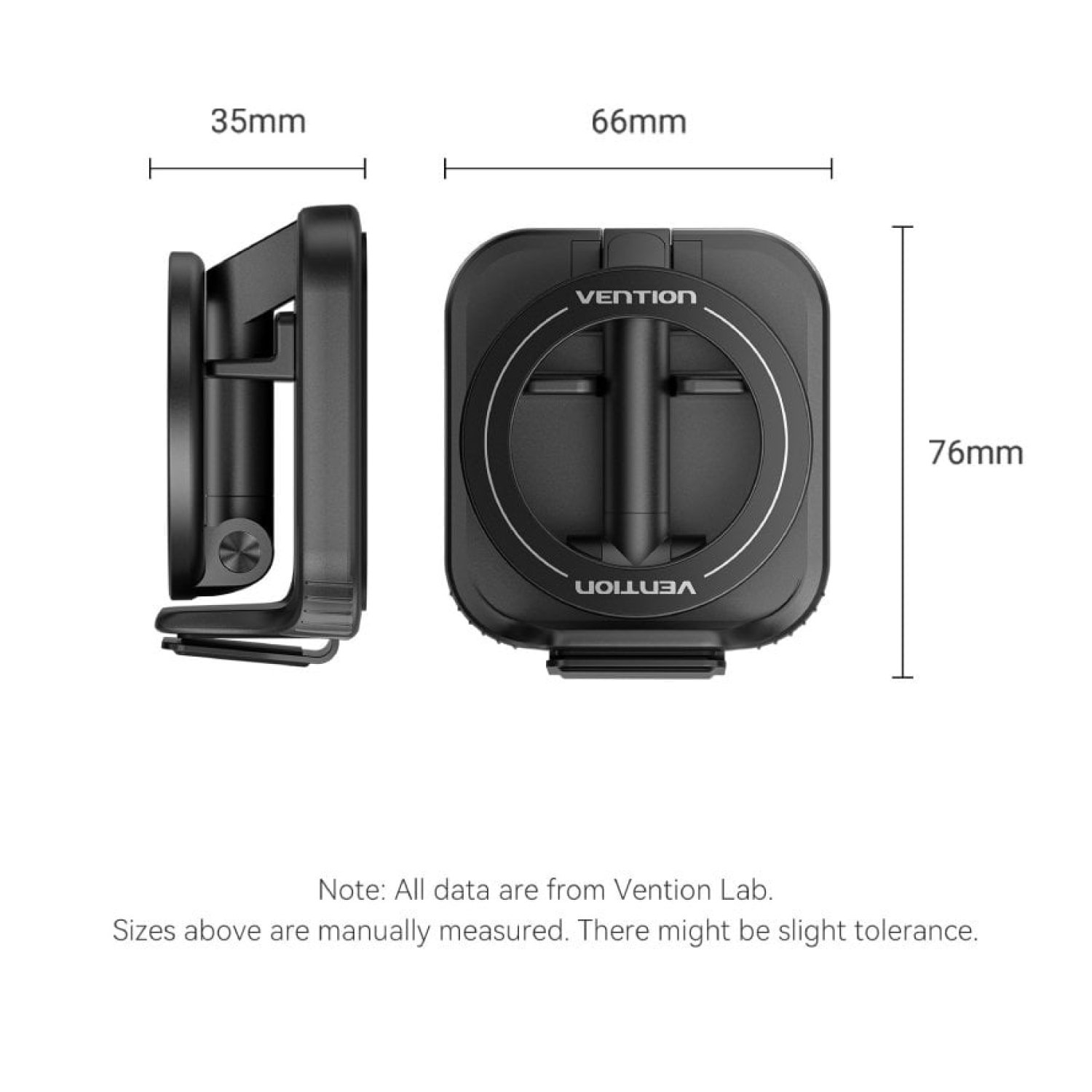 Vention · Soporte Smartphone · Articulado · Negro