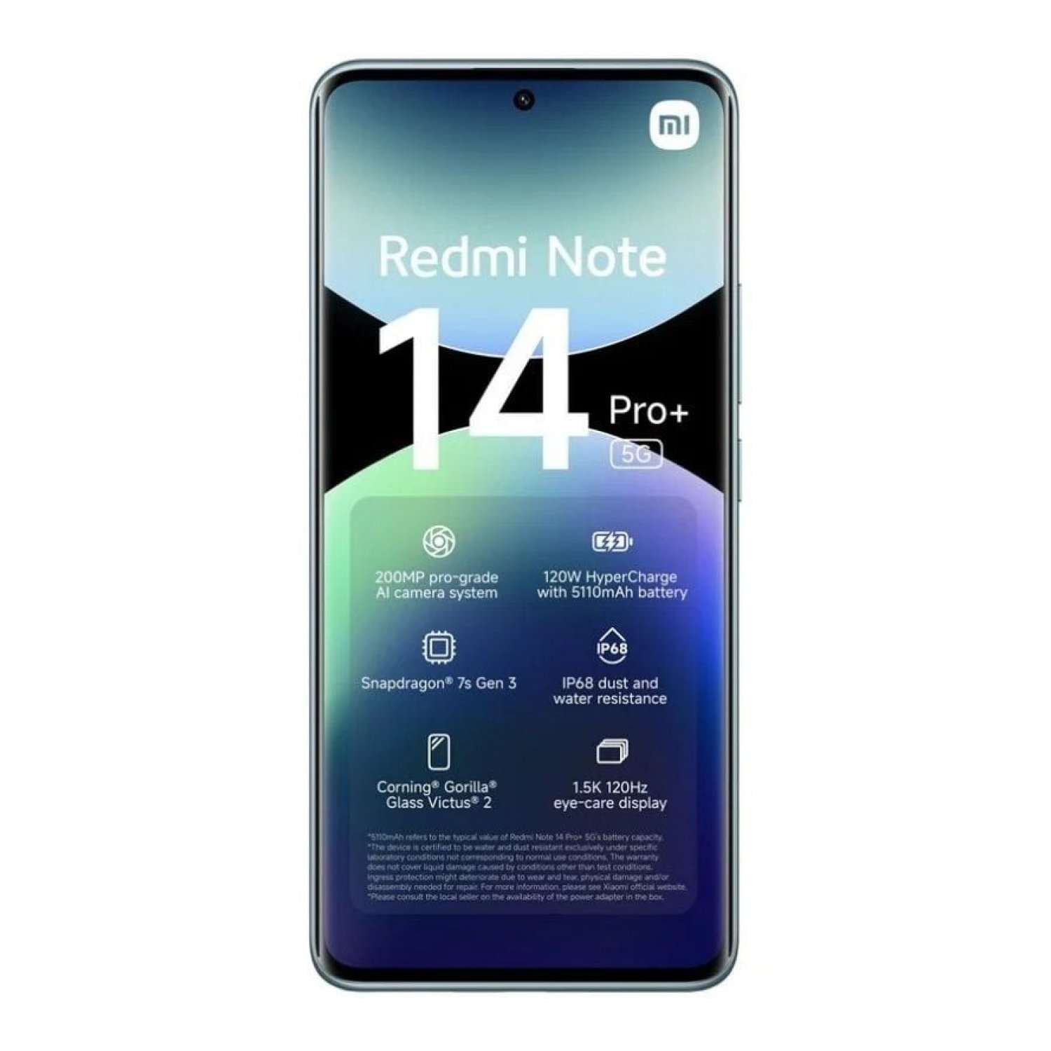 Xiaomi Redmi Note 14 Pro+ · 6,67" · 8GB RAM · 256GB · 5G · Azul