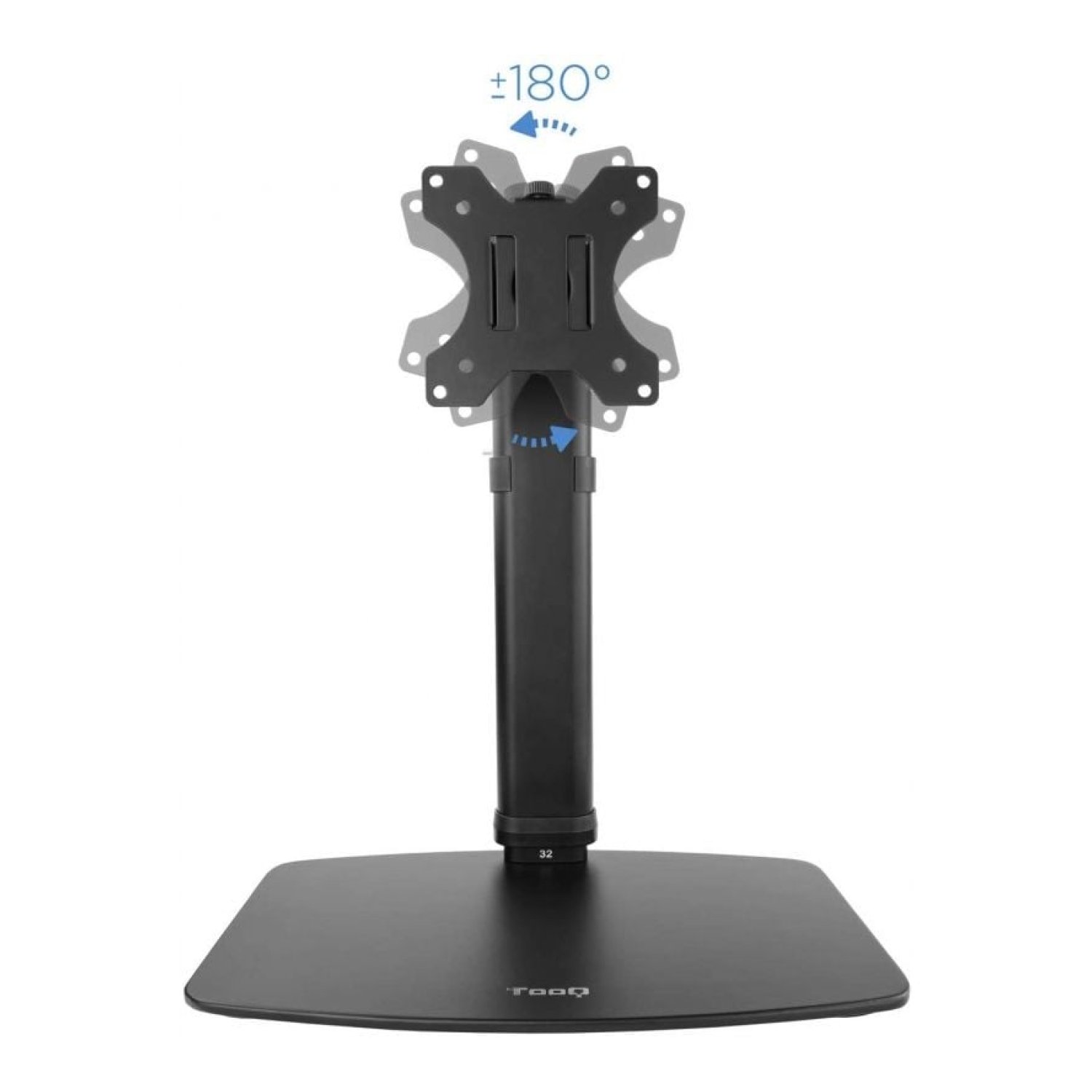 TooQ DB1127TN · Soporte Giratorio para Monitor · hasta 6kg · Inclinable