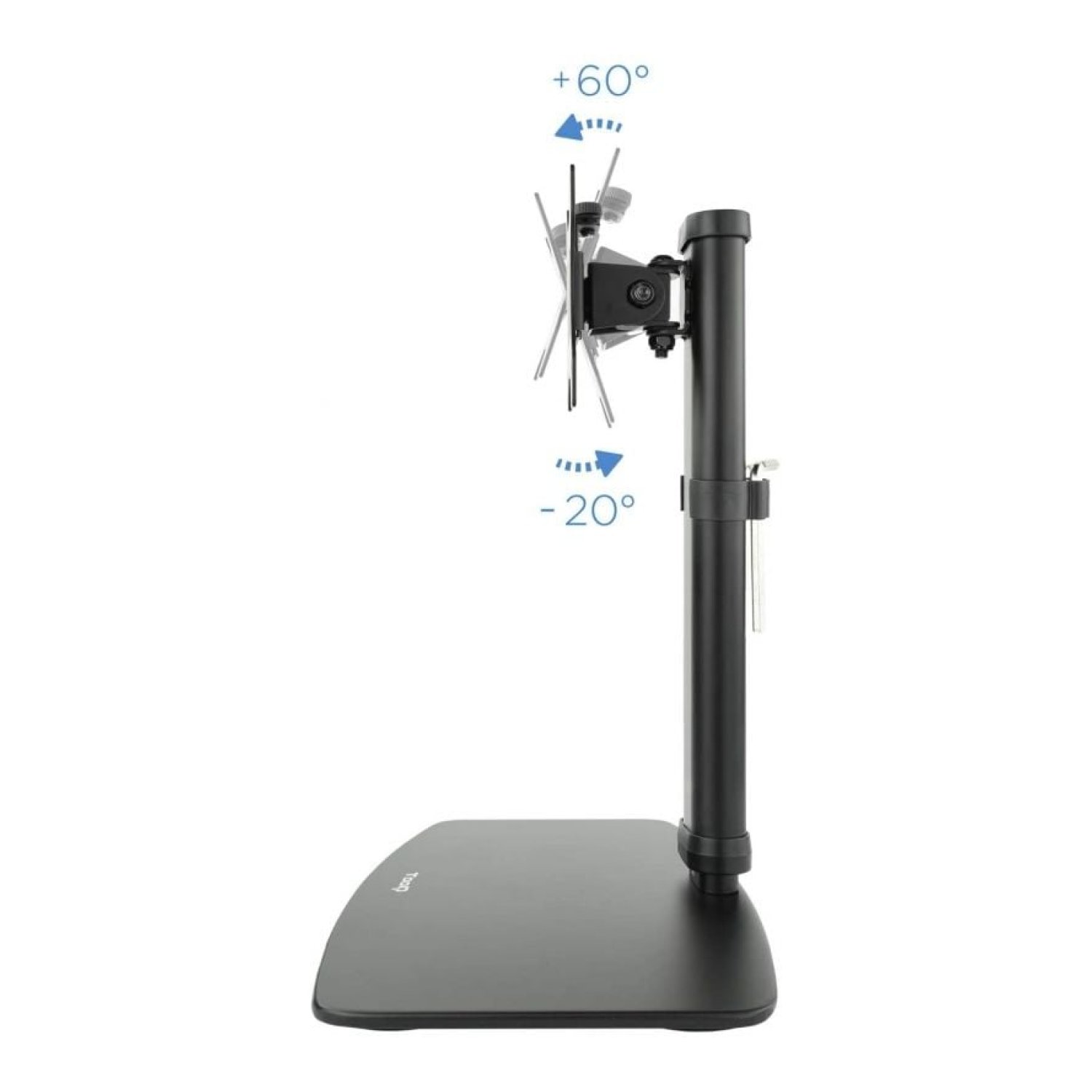 TooQ DB1127TN · Soporte Giratorio para Monitor · hasta 6kg · Inclinable