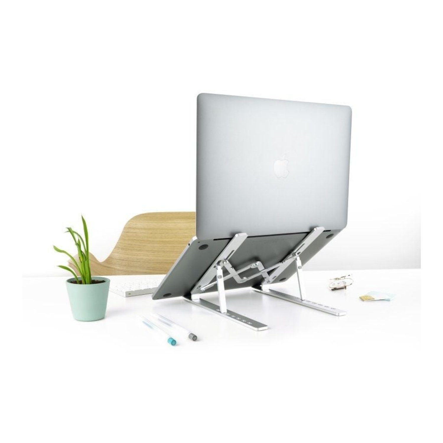 TooQ TQLRS0033-AL · Soporte para Portátiles · Hasta 15" · Aluminio