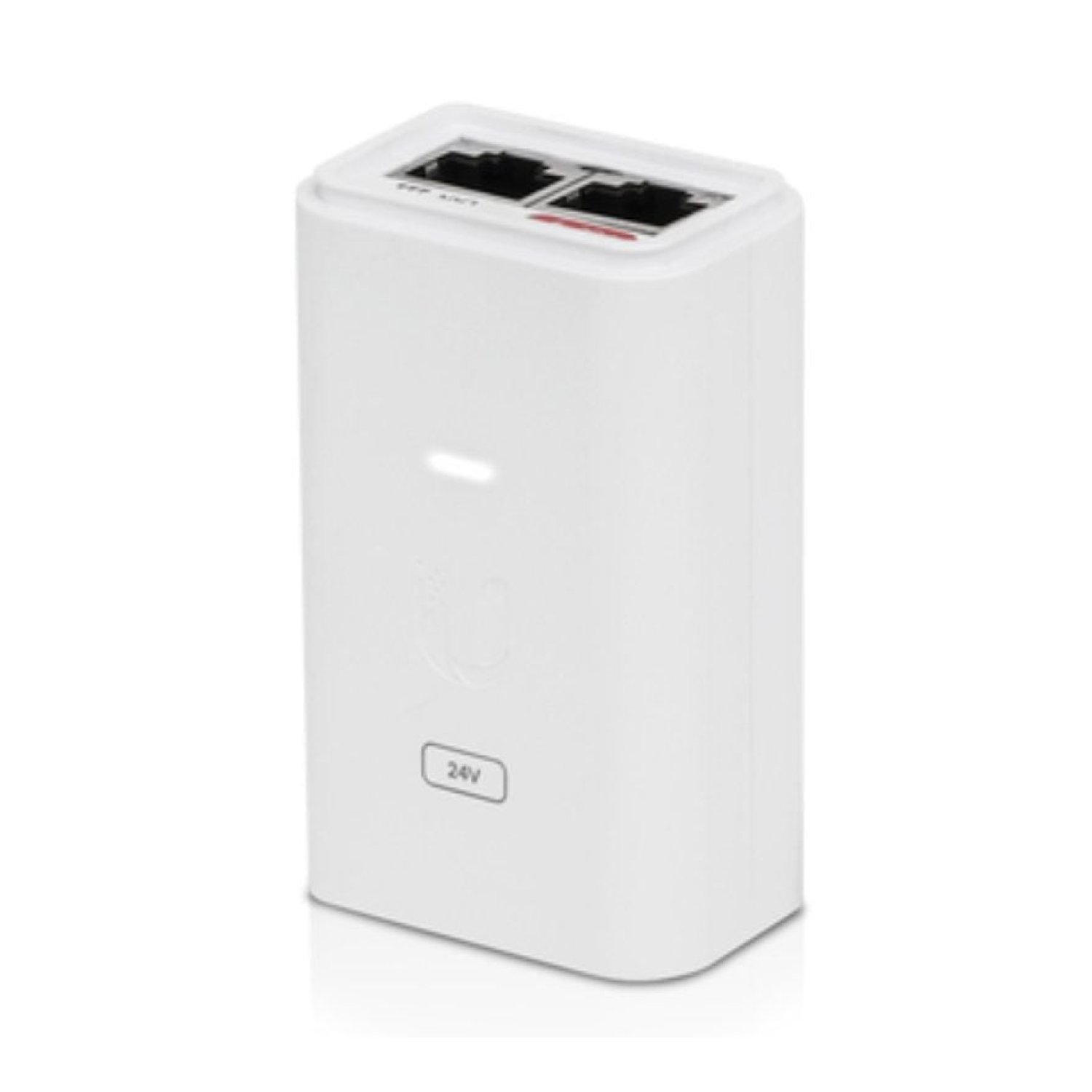 Ubiquiti POE-24-7W-G · Alimentador PoE · 24V 0,3A · Gigabit · Blanco